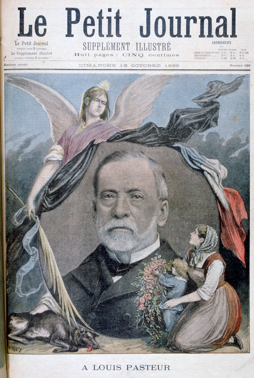 Louis Pasteur, francouzský chemik, 1895 od Henri Meyer