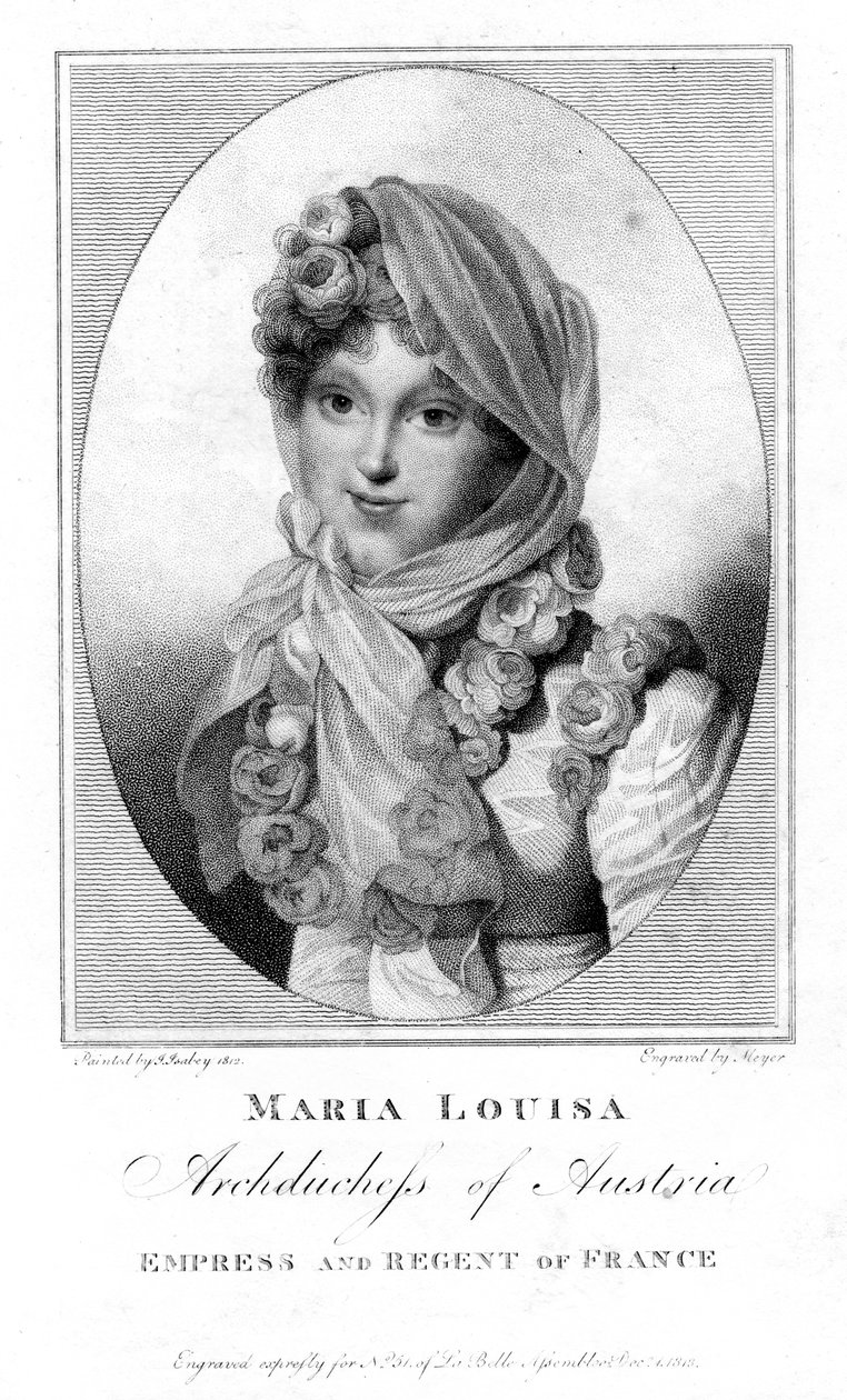 Maria Louisa, arcivévodkyně rakouská, 1813. od Henri Meyer