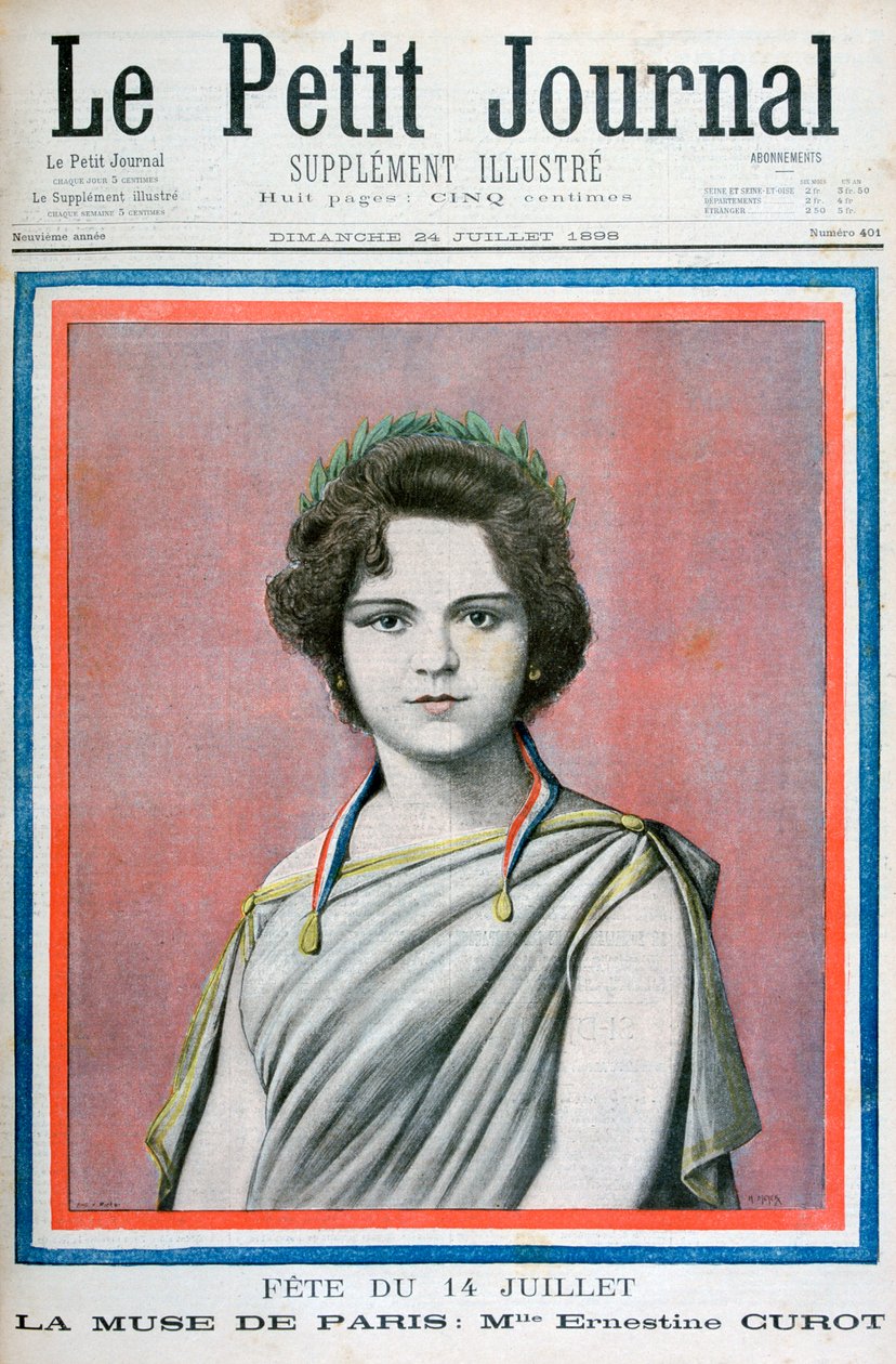 Mlle Ernestine Curot, 1898 od Henri Meyer