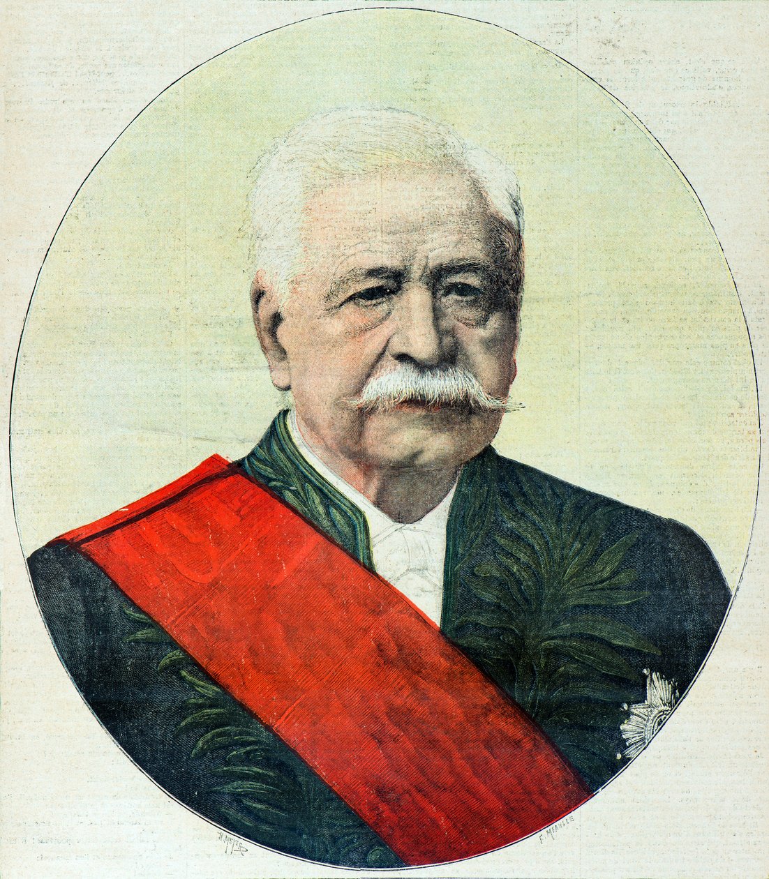 Portrét Ferdinanda de Lessepse od Henri Meyer