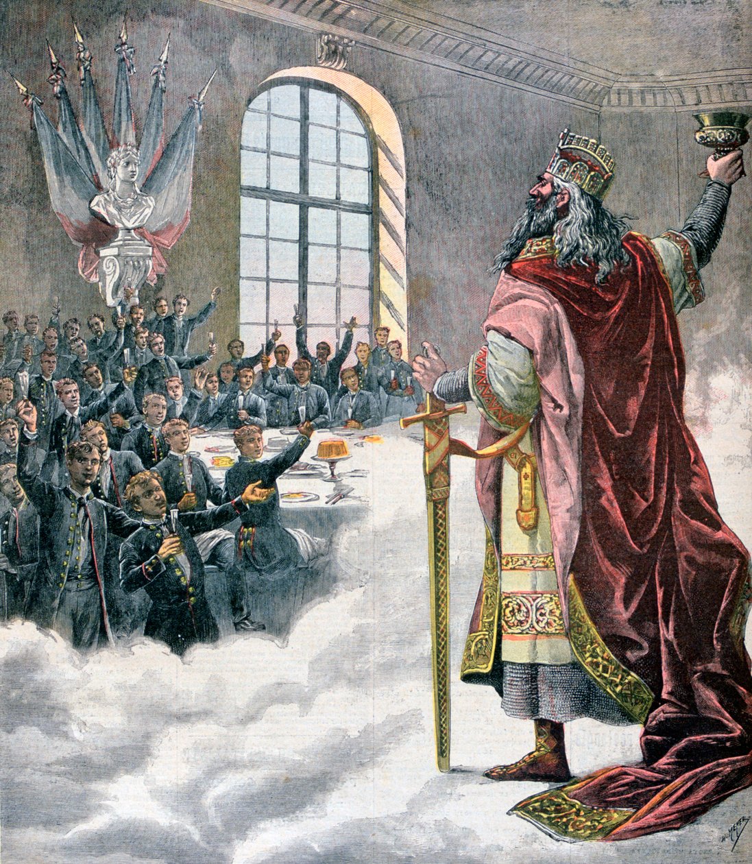 Svatý Karel Veliký, 1892 od Henri Meyer