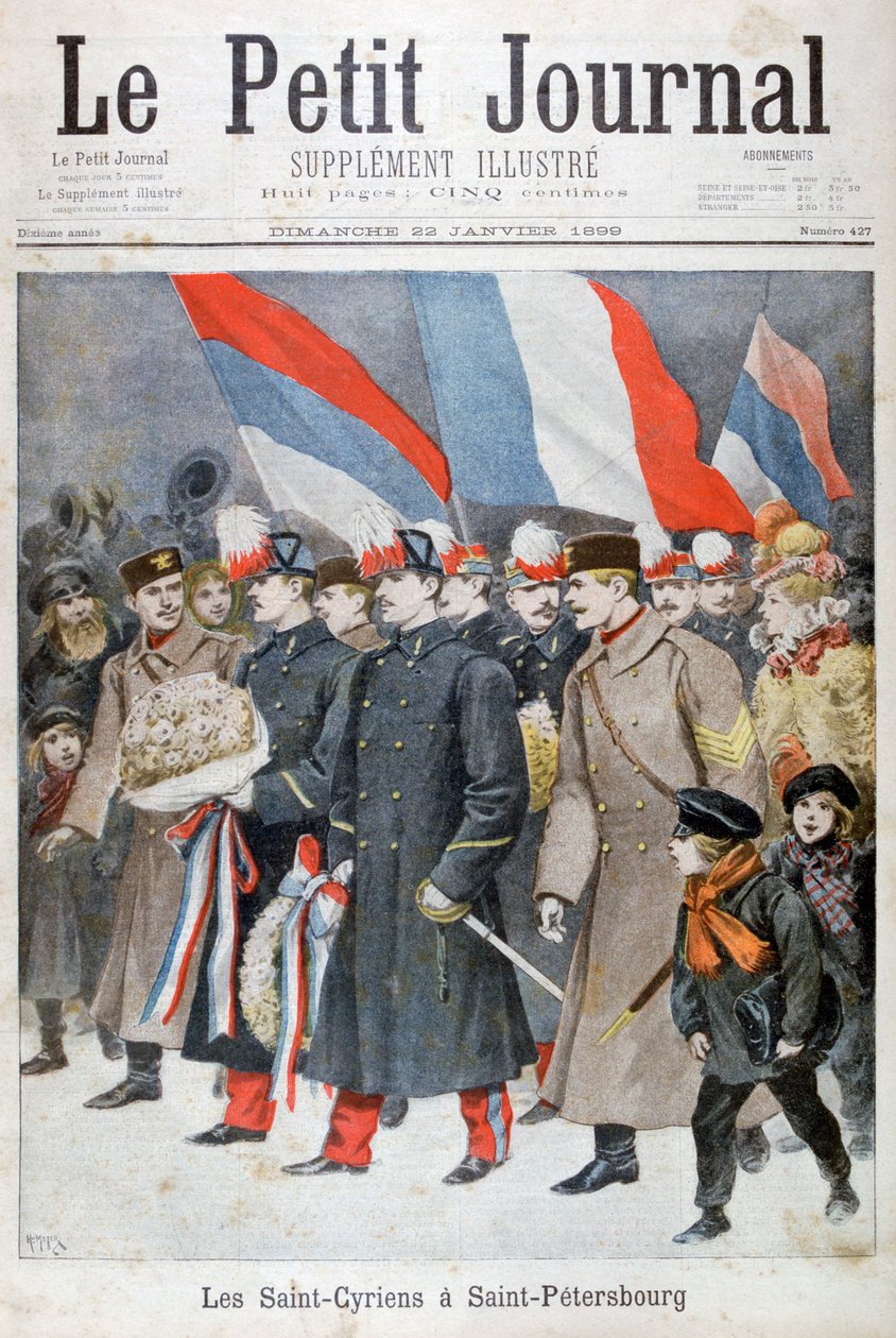 Saint Cyriens, Petrohrad, Rusko, 1899 od Henri Meyer