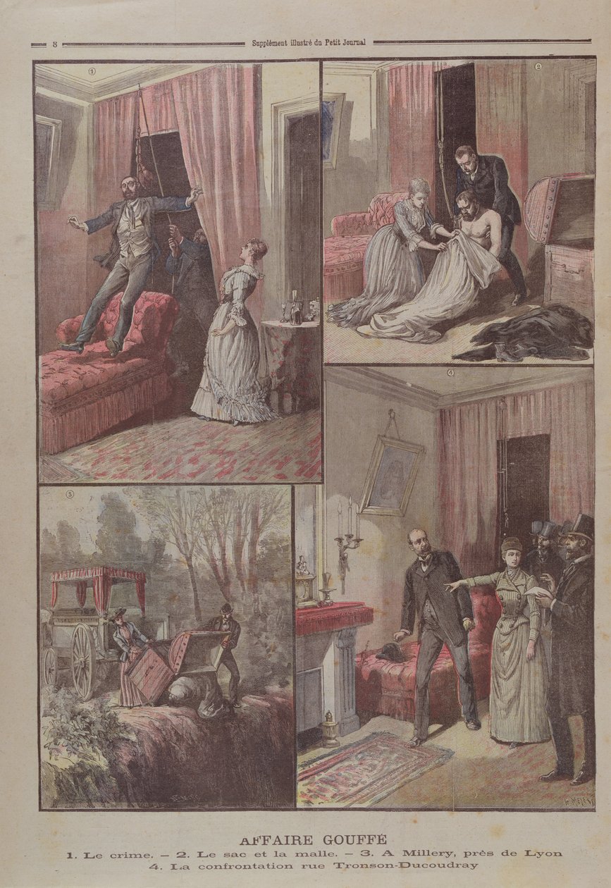 The Gouffe Mystery, ilustrace z 