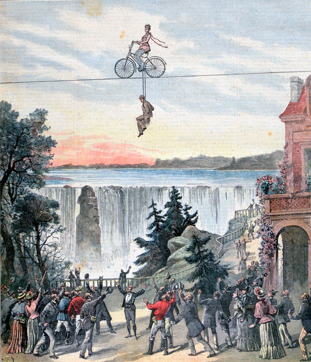 Gaite Theatre, Niagara Falls, 1892 od Henri Meyer