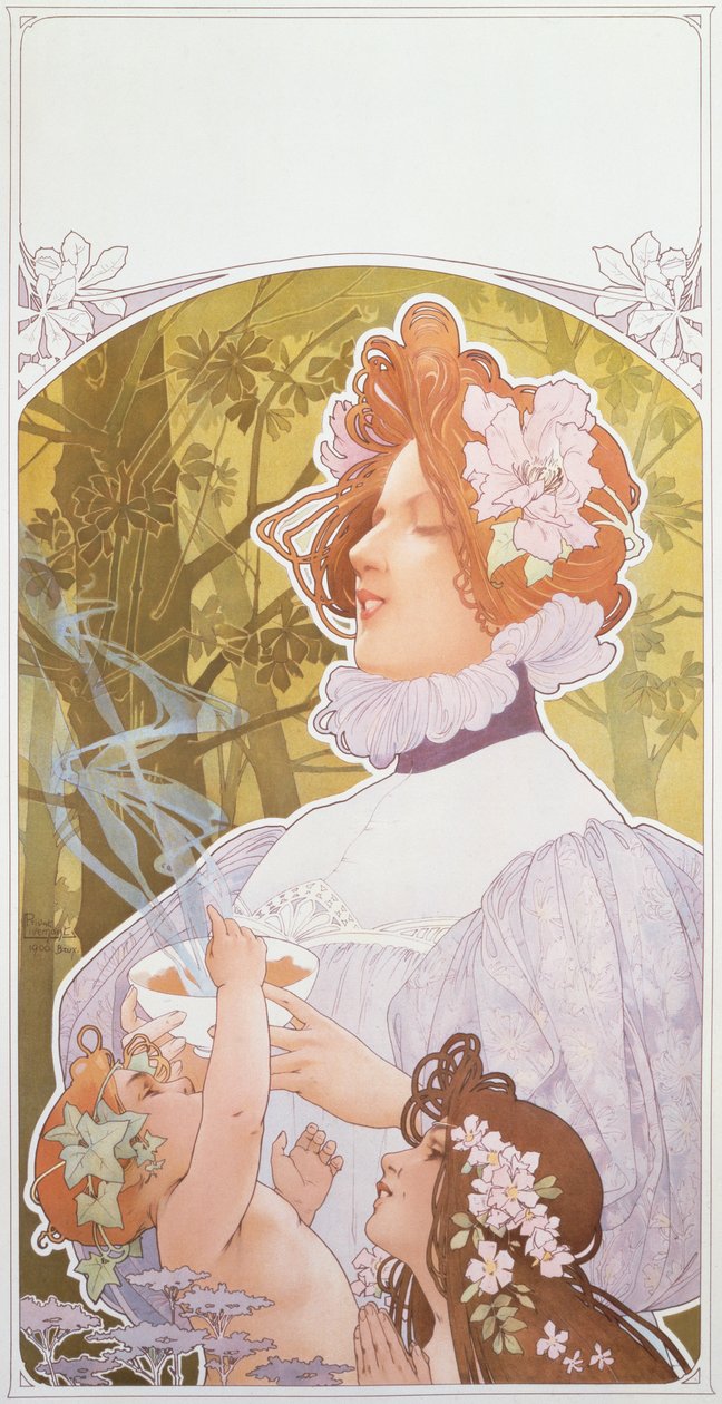 Kakao od Henri Henri Antoine Théodore Livemont