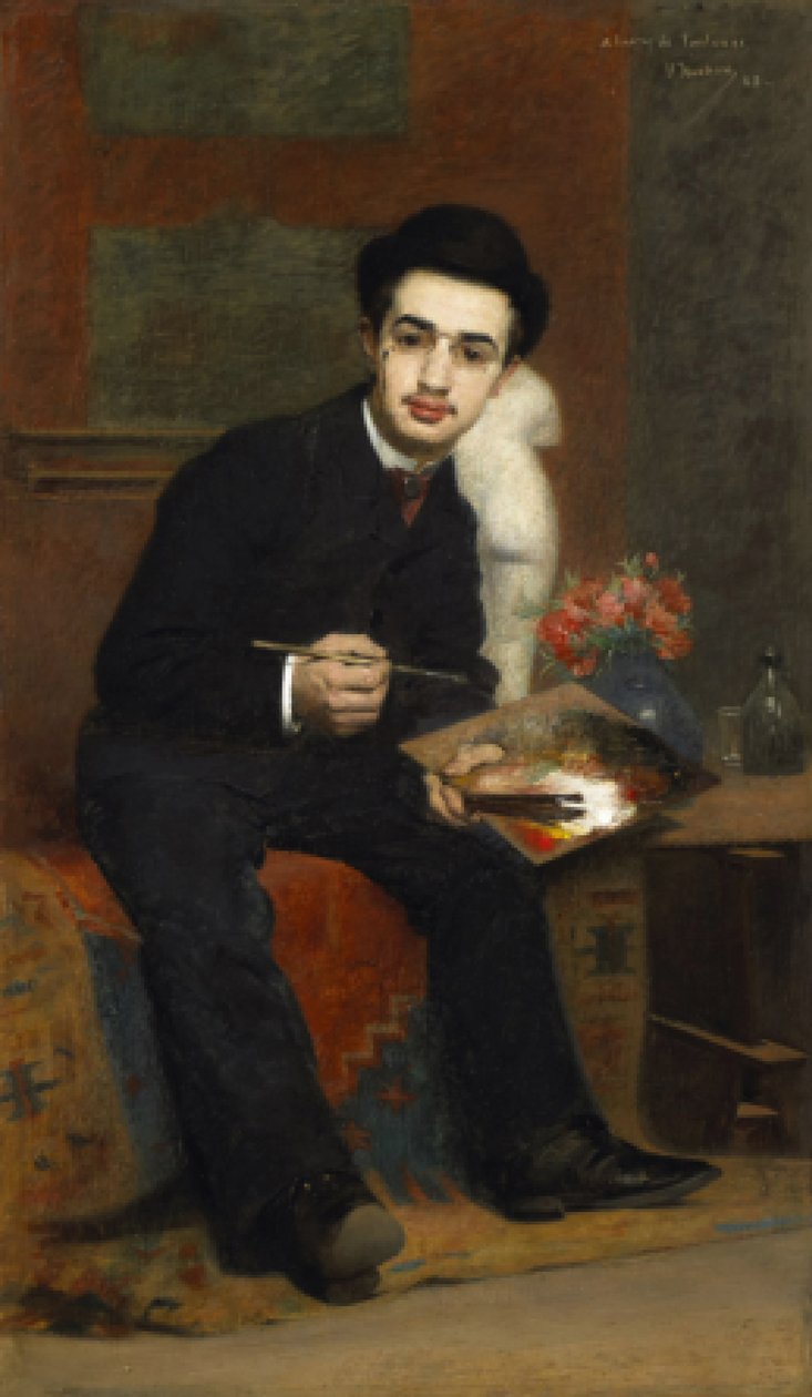 Henri de Toulouse-Lautrec, 1883. od Henri Rachou