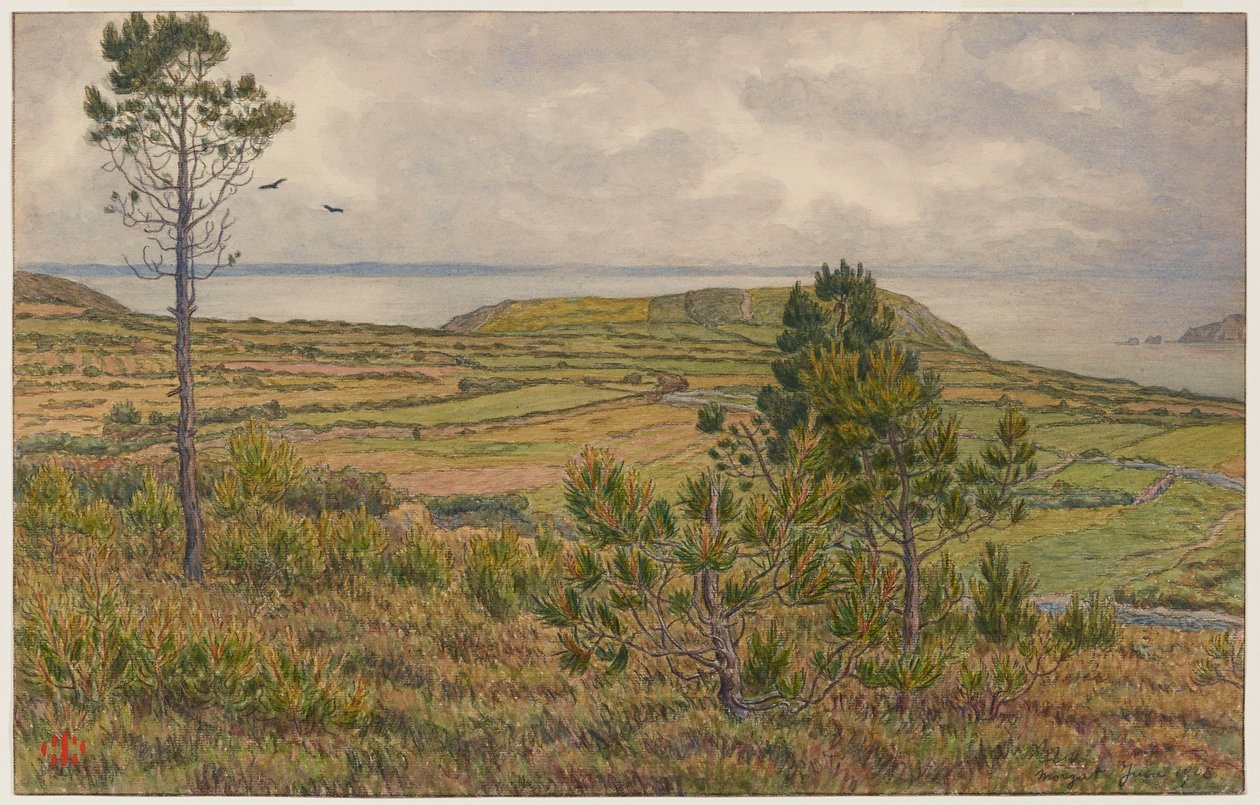 Zátoka Douarnenez. Morgat od Henri Rivière