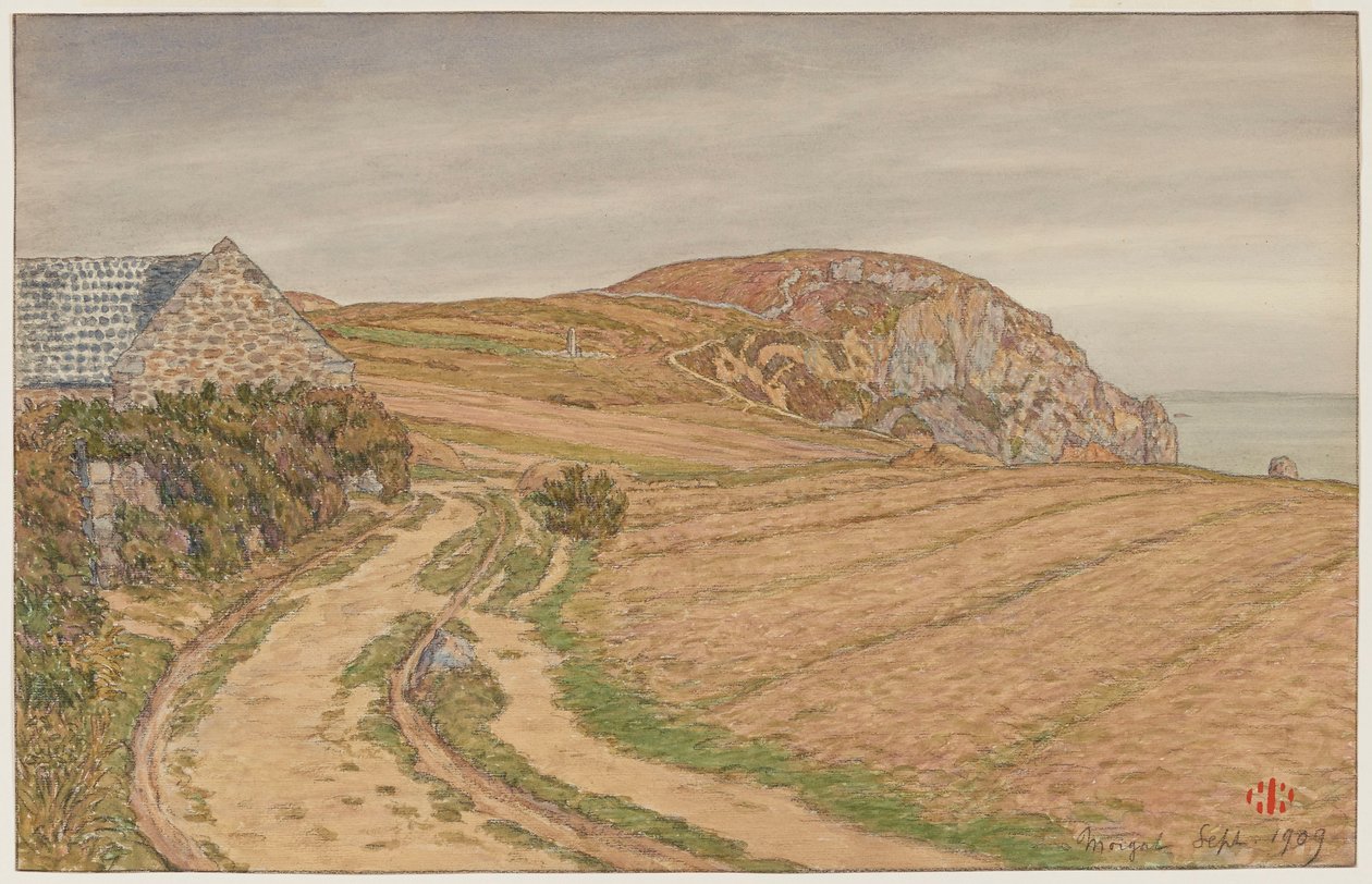 Cesta do Esquiffinec, Morgat od Henri Rivière