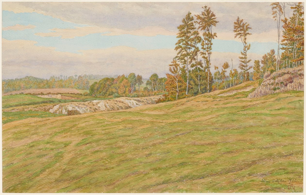 Okolí Clères od Henri Rivière