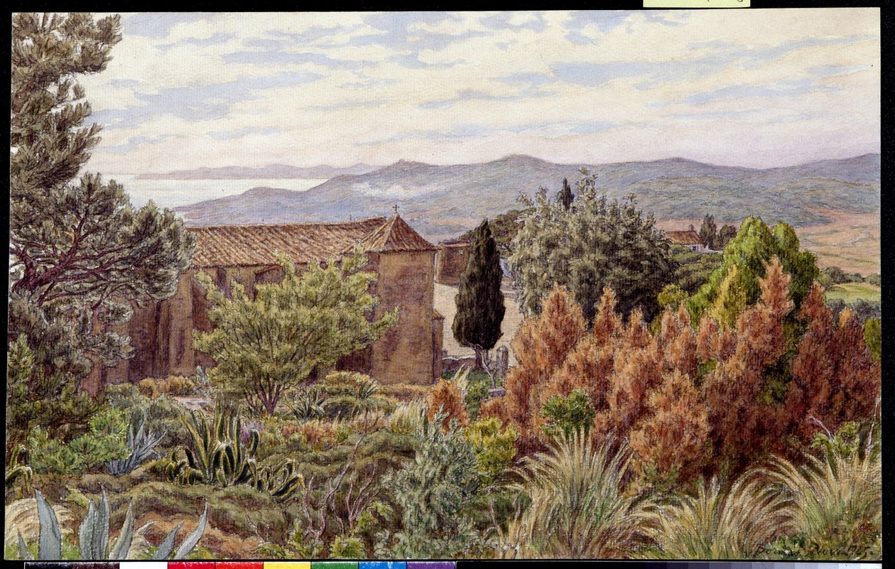 Krajina. Kresba Henri RIVIERE (1864-1951) od Henri Rivière