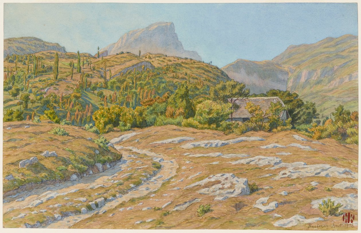 Le Granier. Barberaz od Henri Rivière