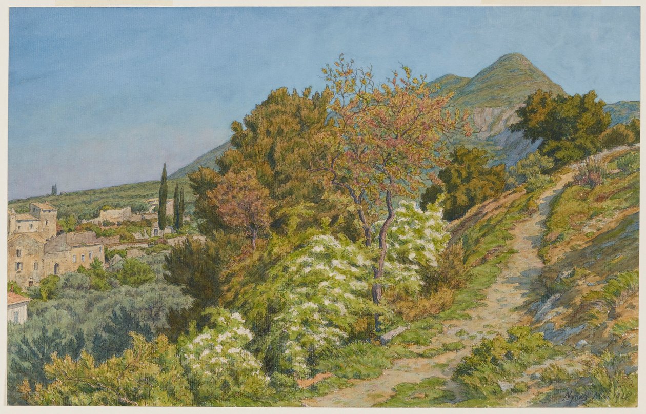 Nyons od Henri Rivière