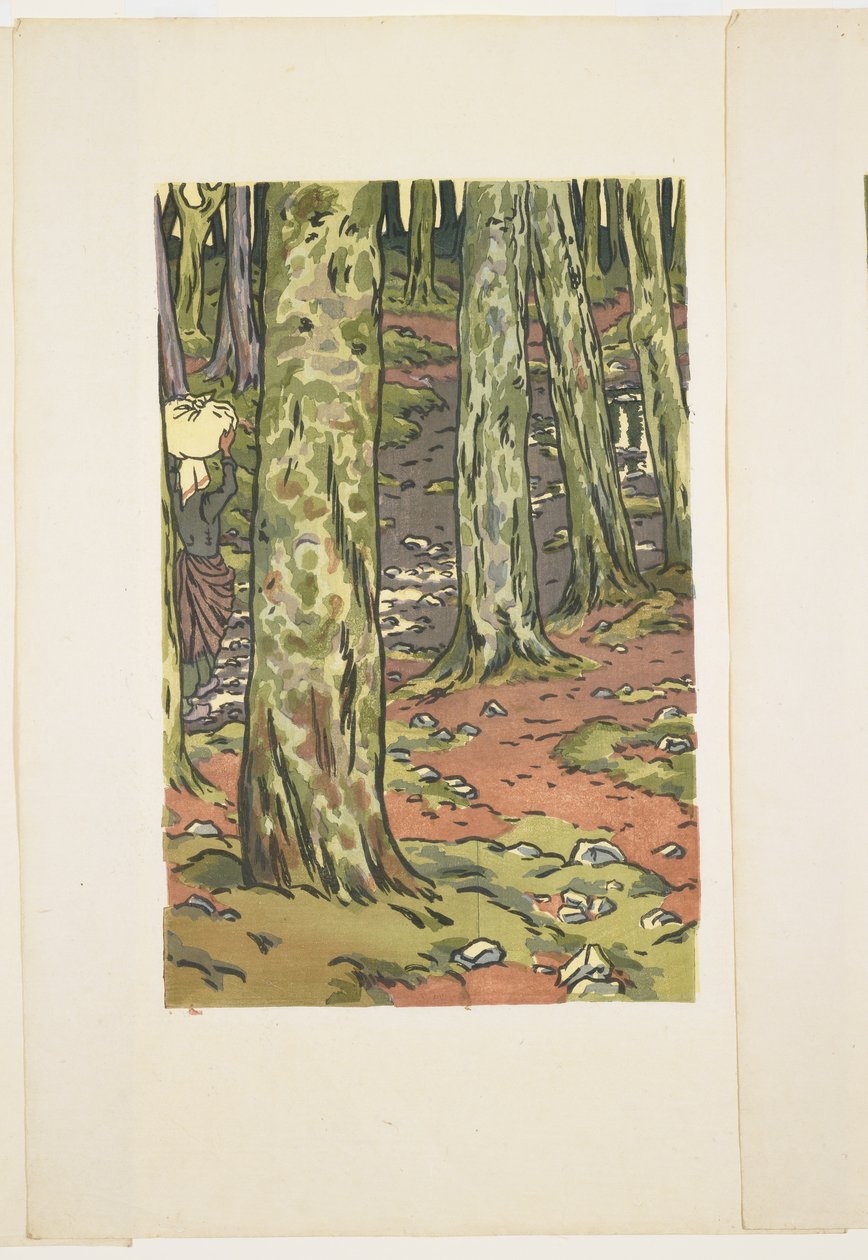 Mytí pod stromy, Loguivy od Henri Rivière