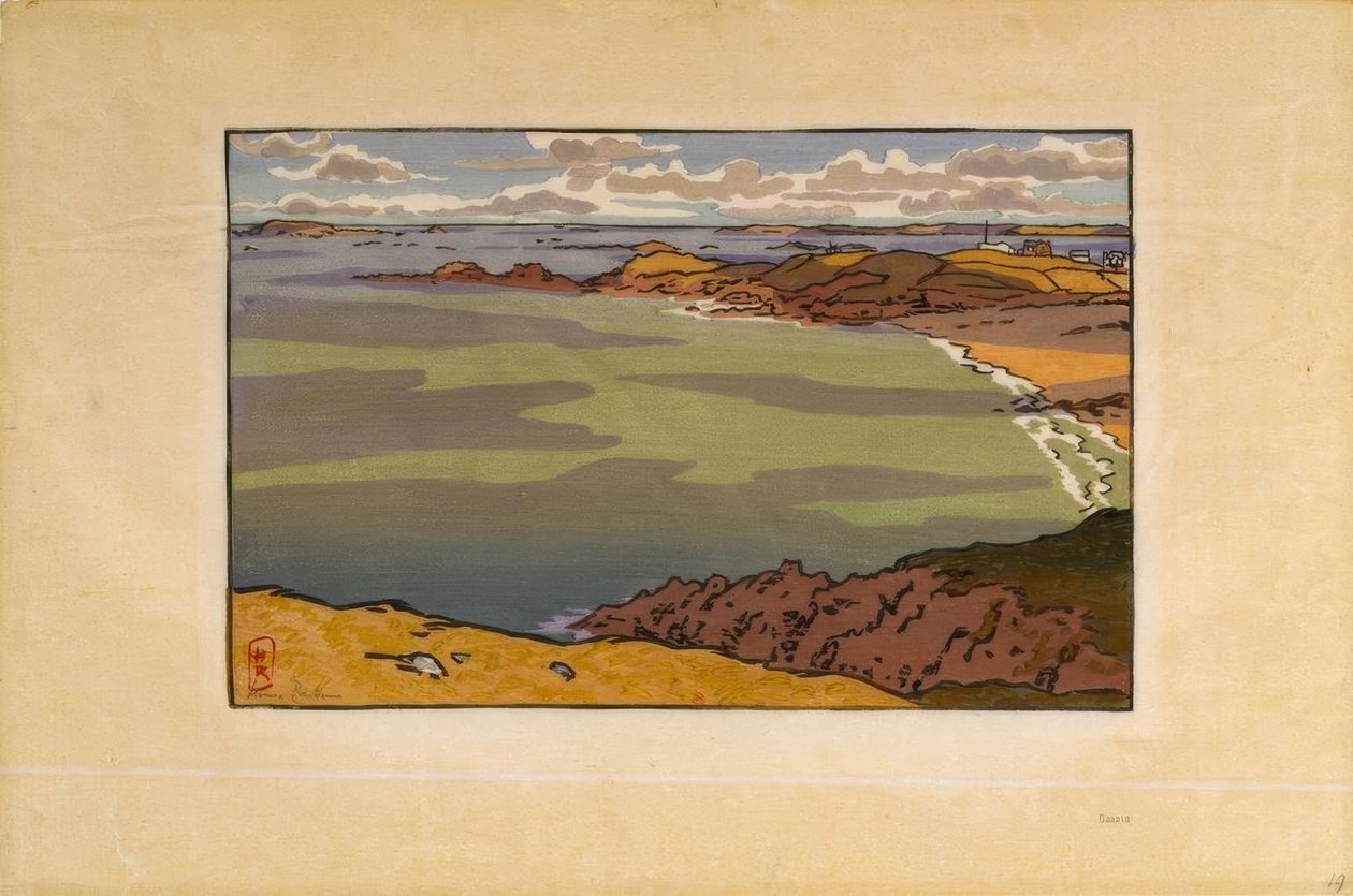 Pointe du Decollé od Henri Rivière