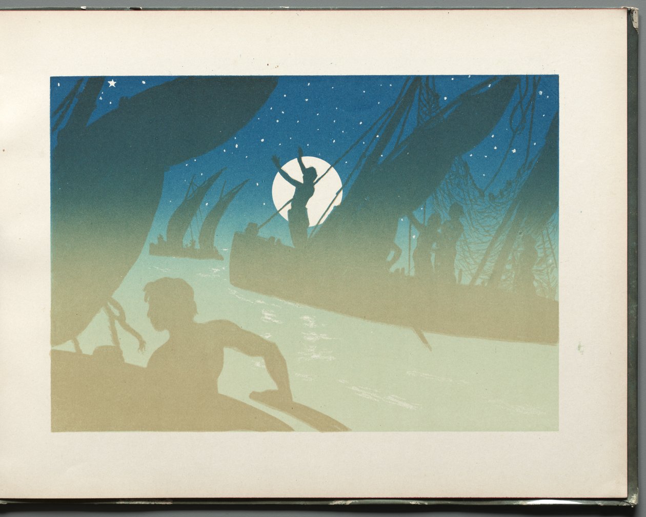 The Progress of the Stars: Les Pêcheurs (Suite) od Henri Rivière
