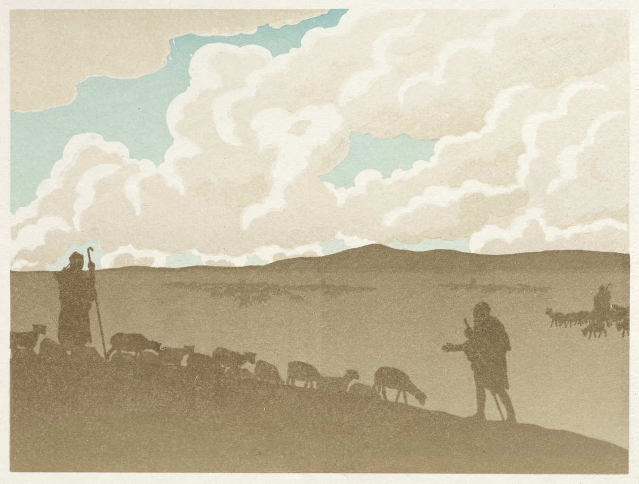 Putující Žid: Rovina od Henri Rivière