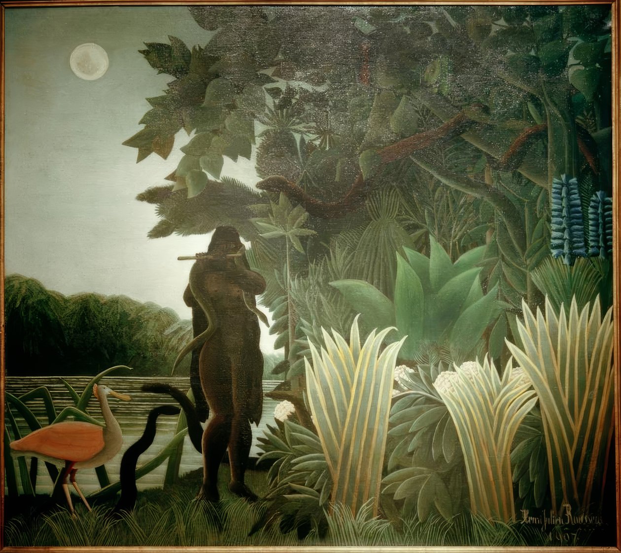 Zaříkávač hadů od Henri Rousseau