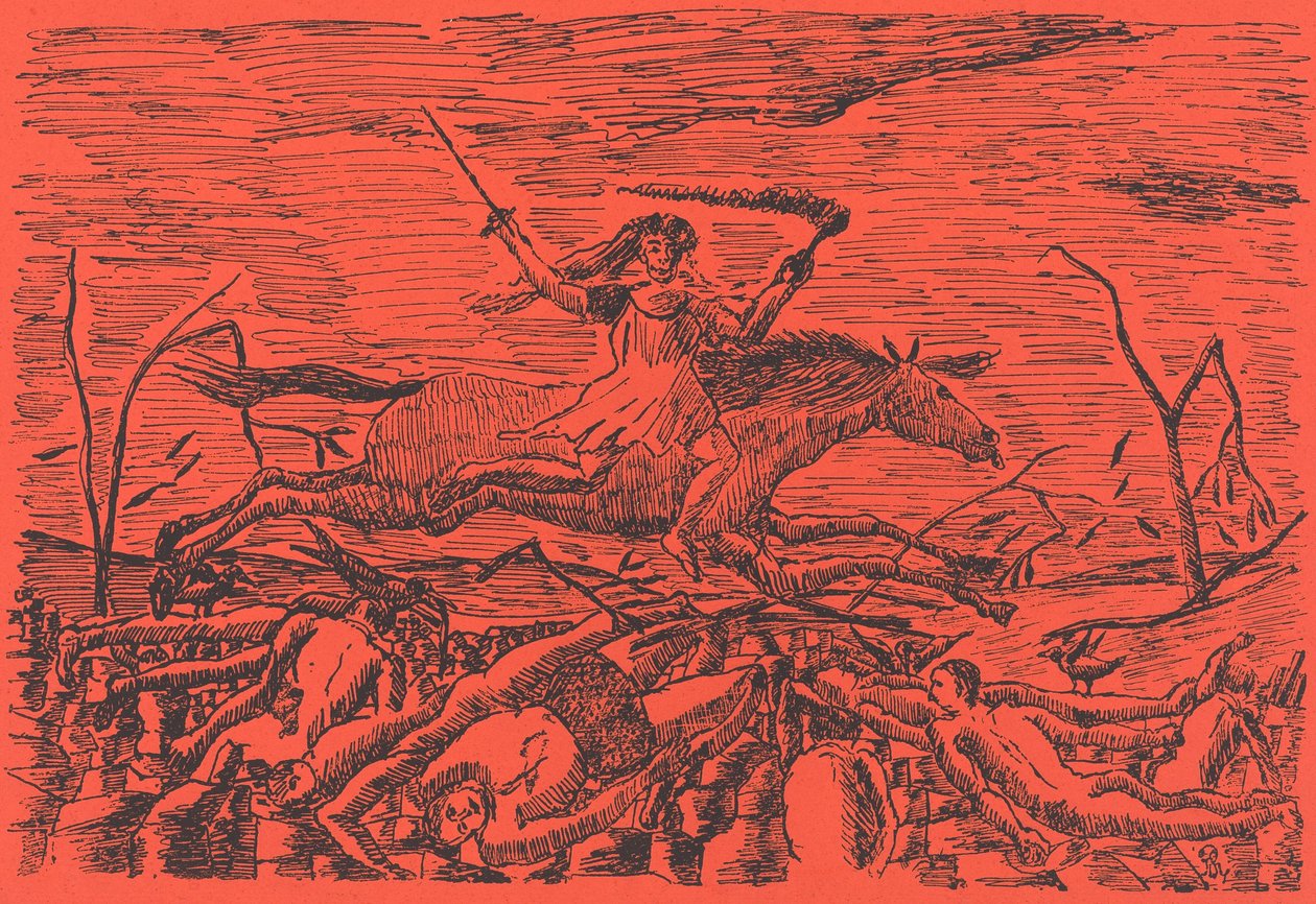 Válka od Henri Rousseau