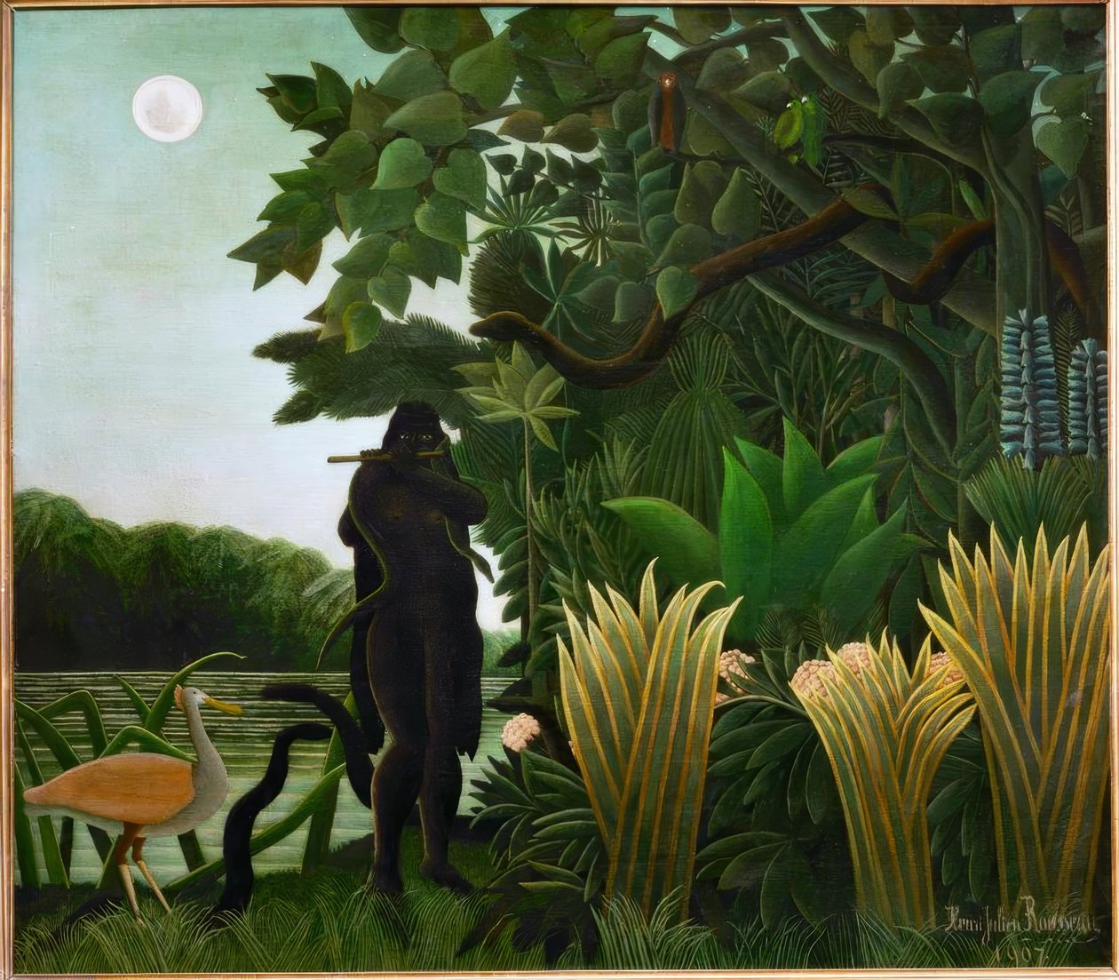 Zaříkávač hadů od Henri Rousseau