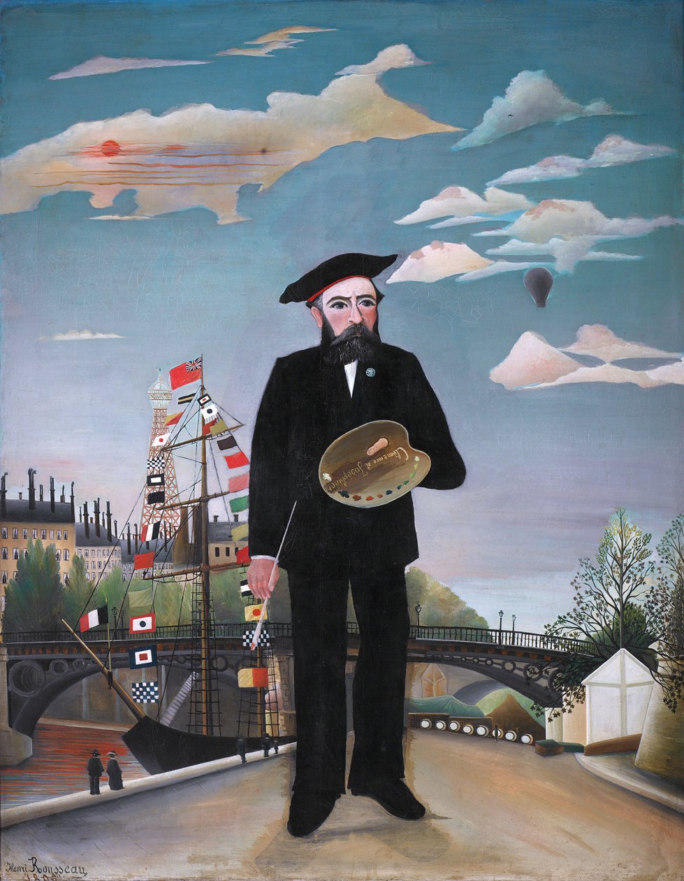 Já sám: portrét - krajina od Henri Rousseau