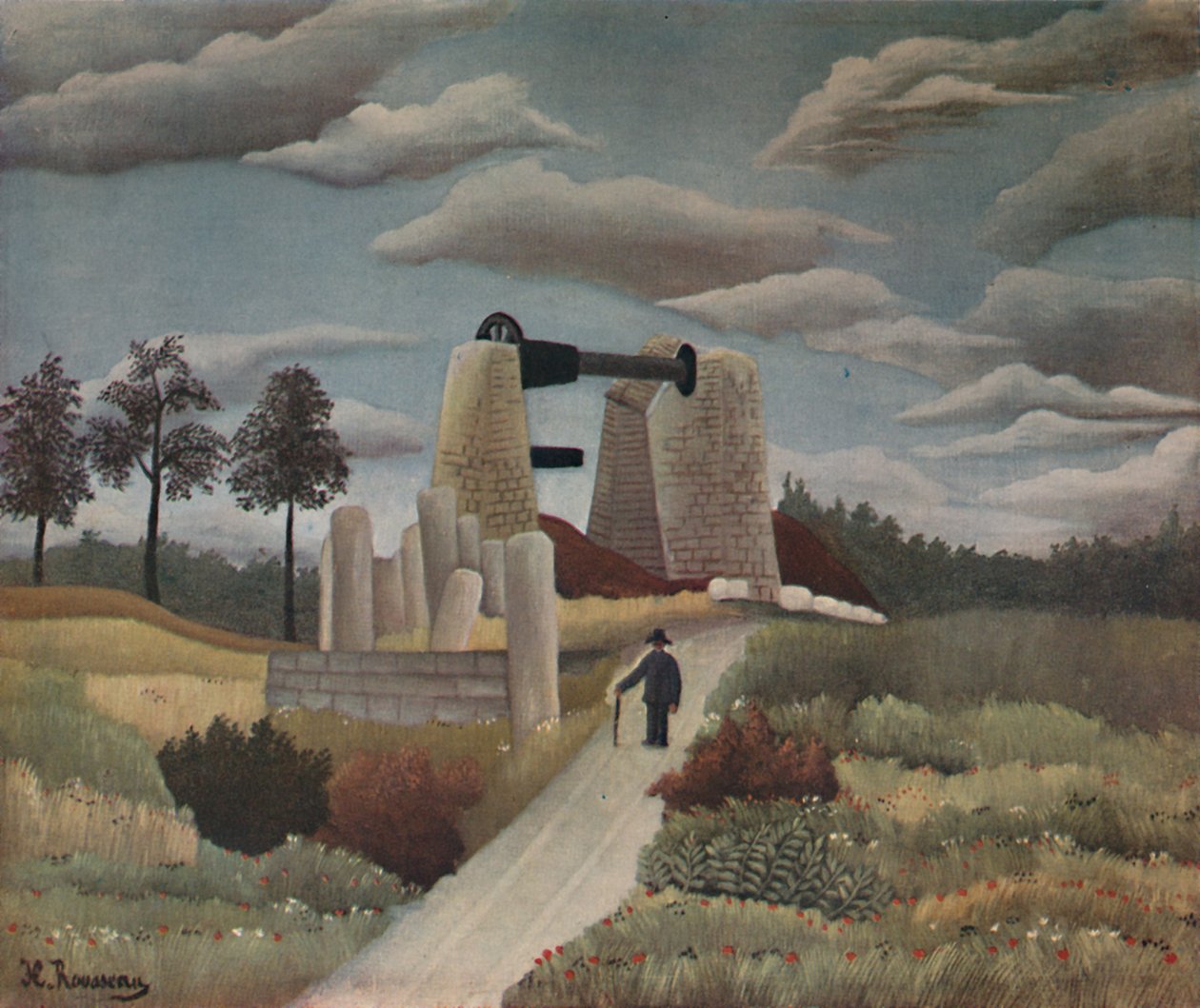 Lom, 1923 od Henri Rousseau