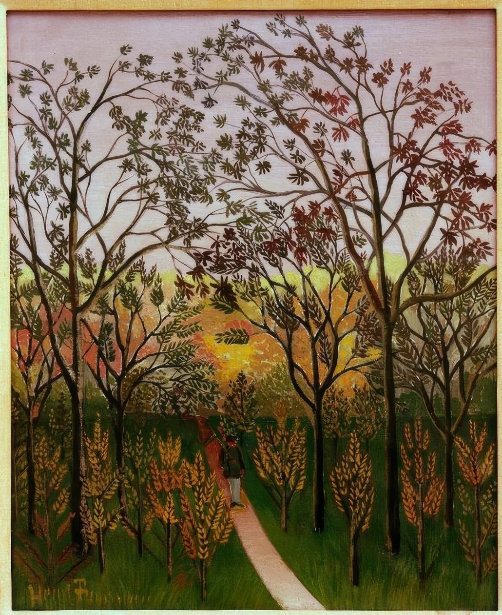 Koutek náhorní plošiny Bellevue od Henri Rousseau