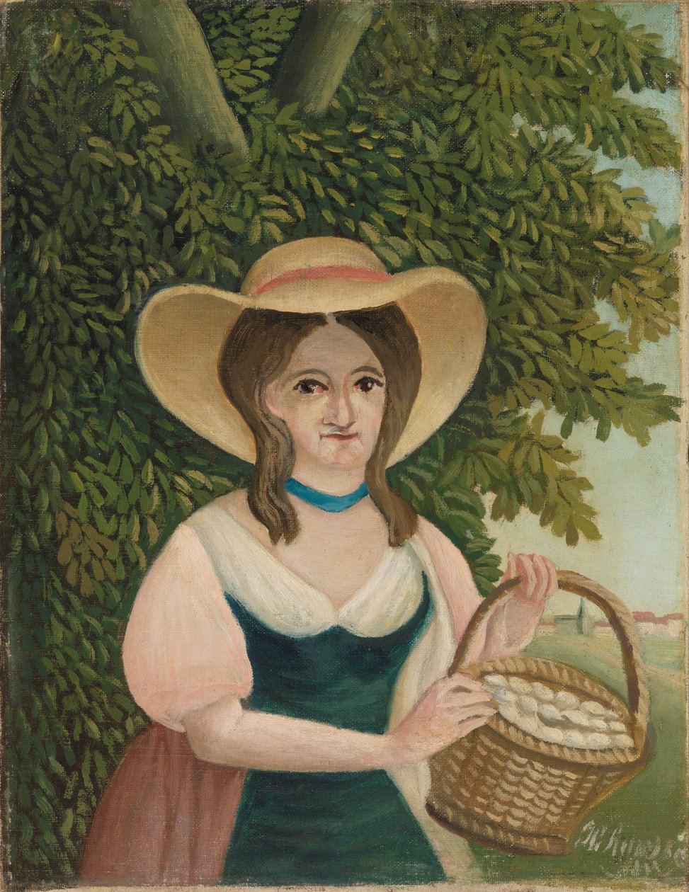 Žena s košíkem vajíček (La Femme au panier d