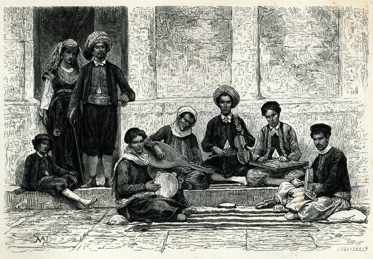 Židovský koncert: Tlemcen od Henri Theophile Hildibrand