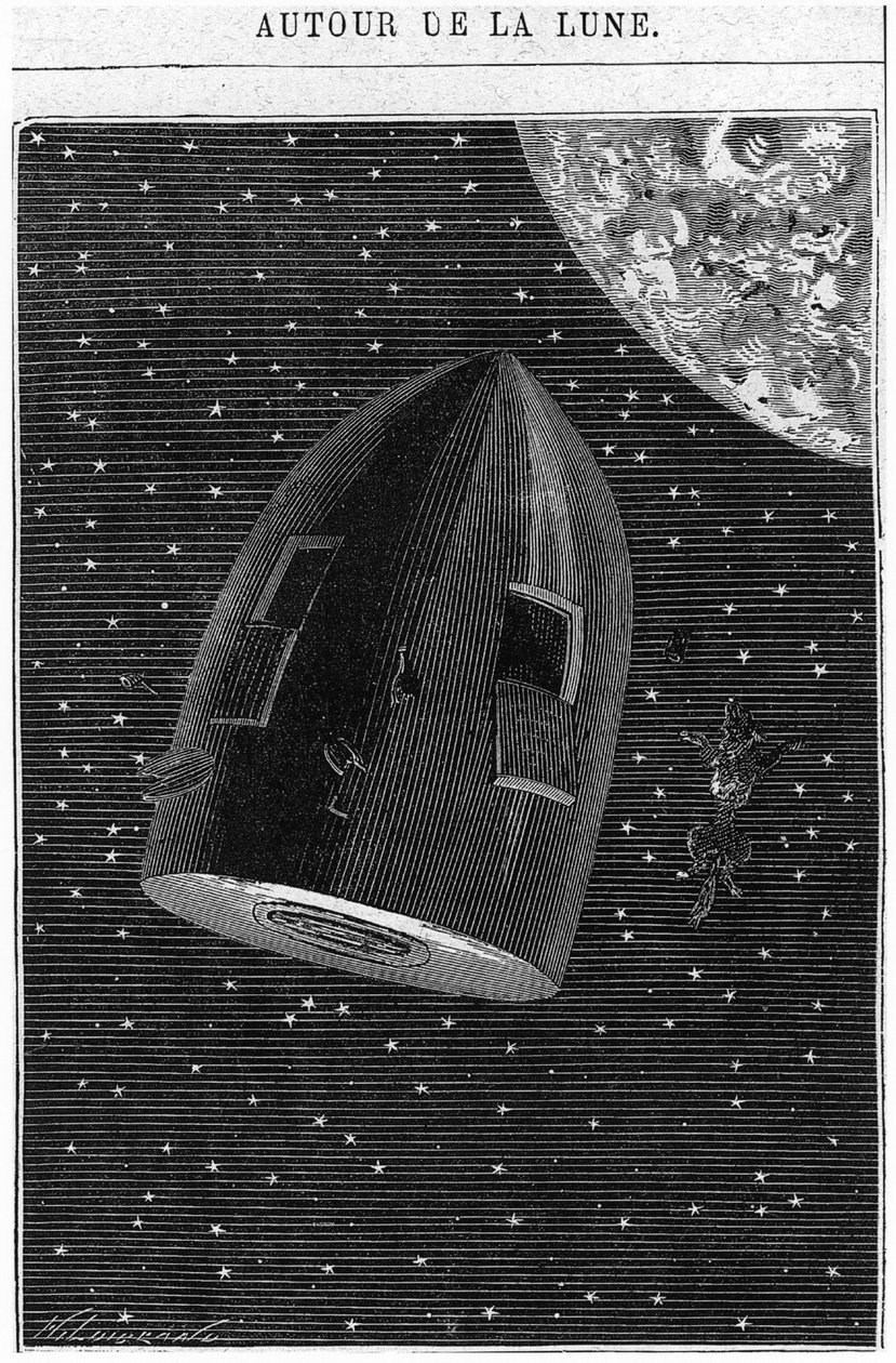 Leaving for the Moon, ilustrace z 
