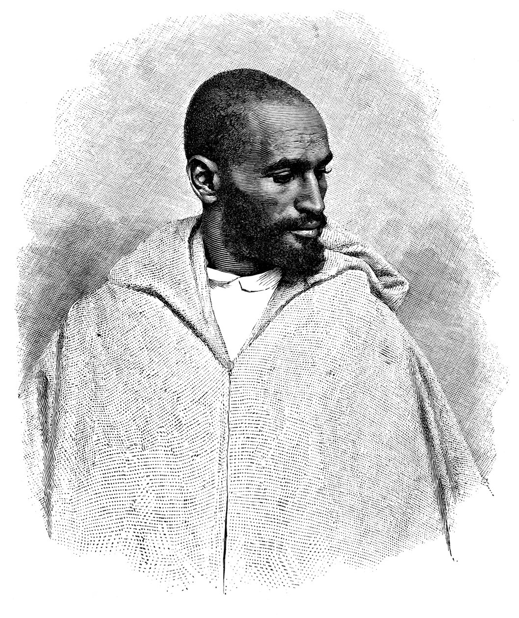 Arab z Tangeru, Maroko, 1895. od Henri Thiriat
