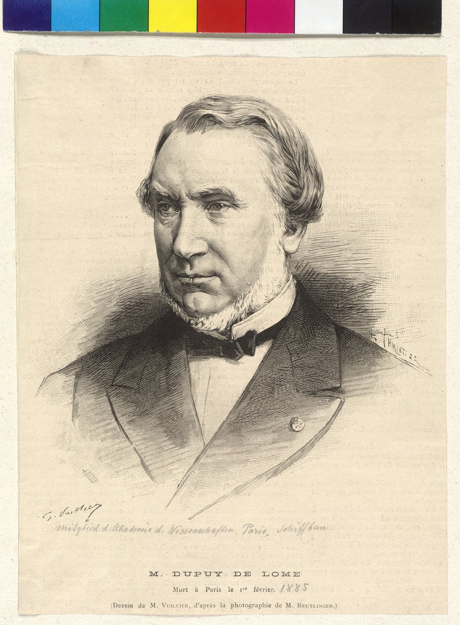 Stanislas-Charles-Henri-Laurenz Dupuy de Lome od Henri Thiriat