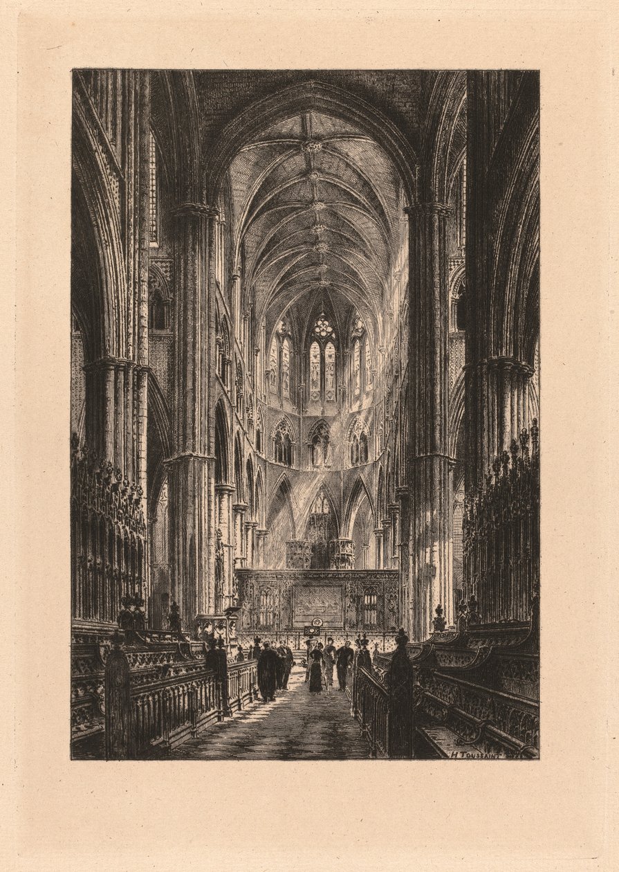 Westminsterské opatství od Henri Toussaint