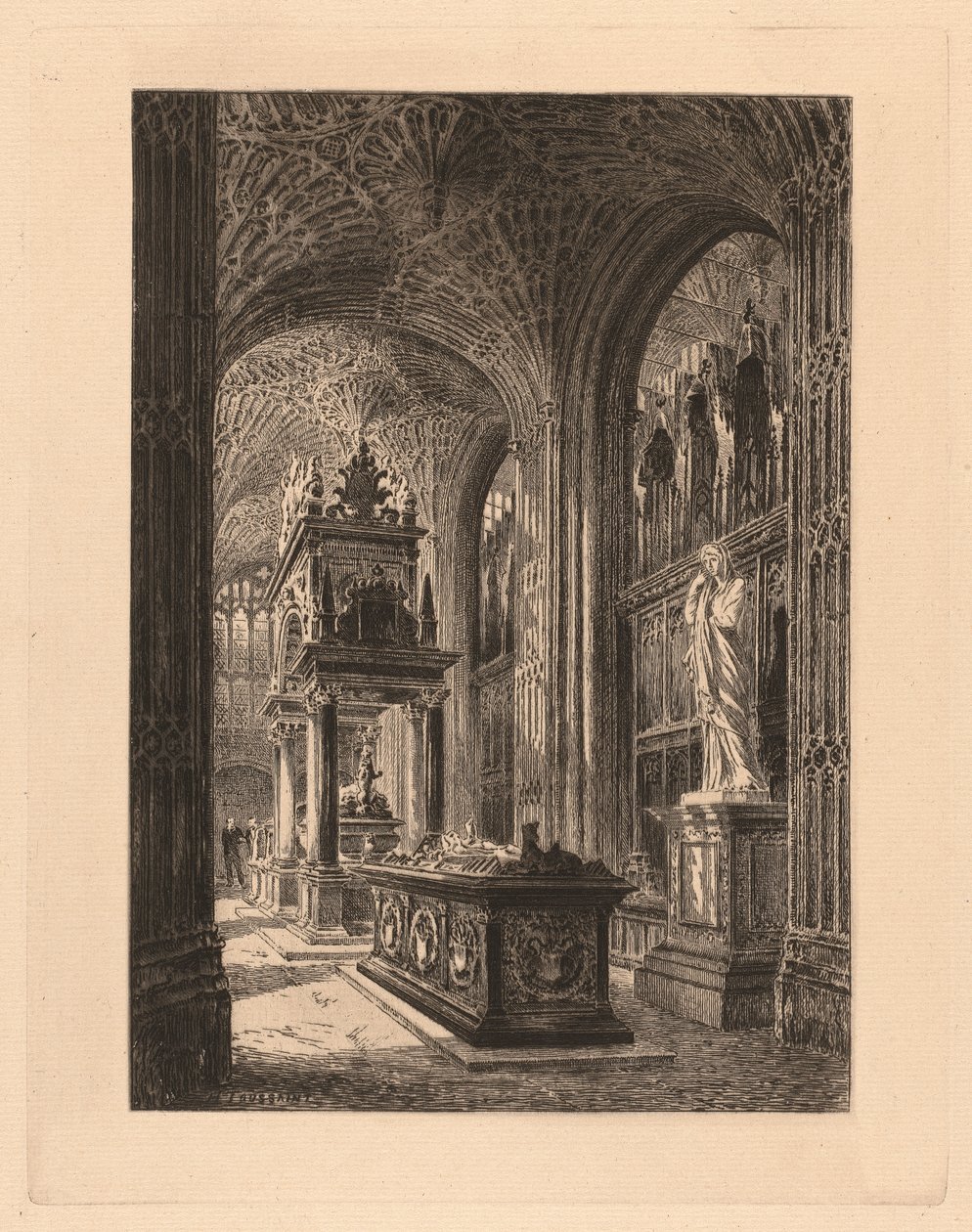 Westminster, kaple Jindřicha VII od Henri Toussaint