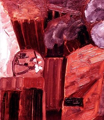 Holandský statek s postavami na Zélandu, kolem roku 1915 od Henri Victor Gabriel Le Fauconnier