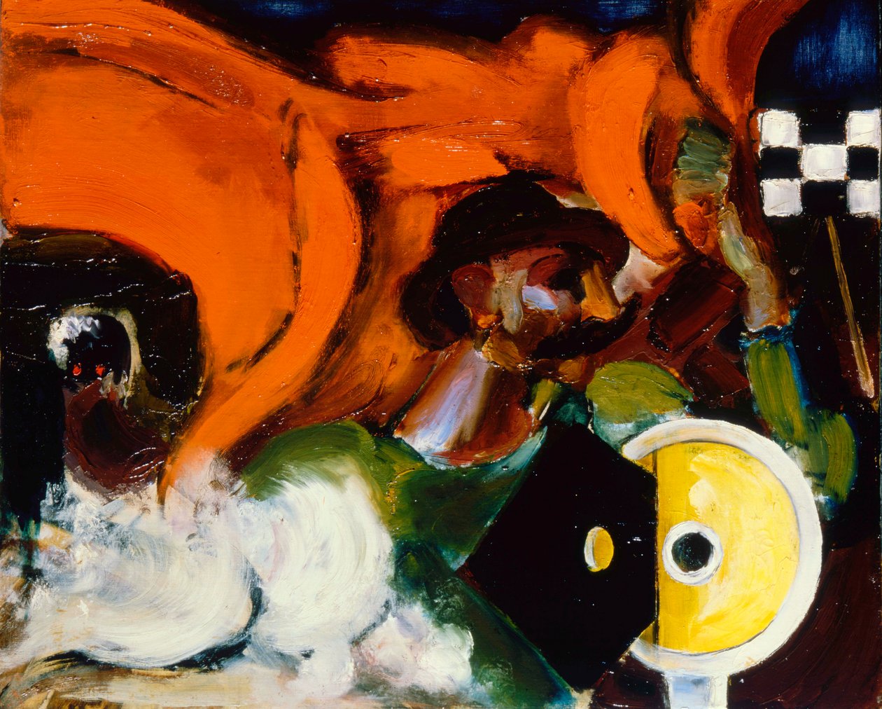 Signál, 1915. od Henri Victor Gabriel Le Fauconnier