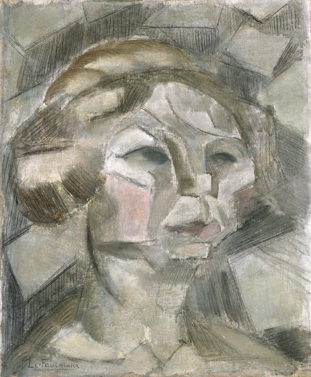 Studie pro hlavu hojnosti od Henri Victor Gabriel Le Fauconnier