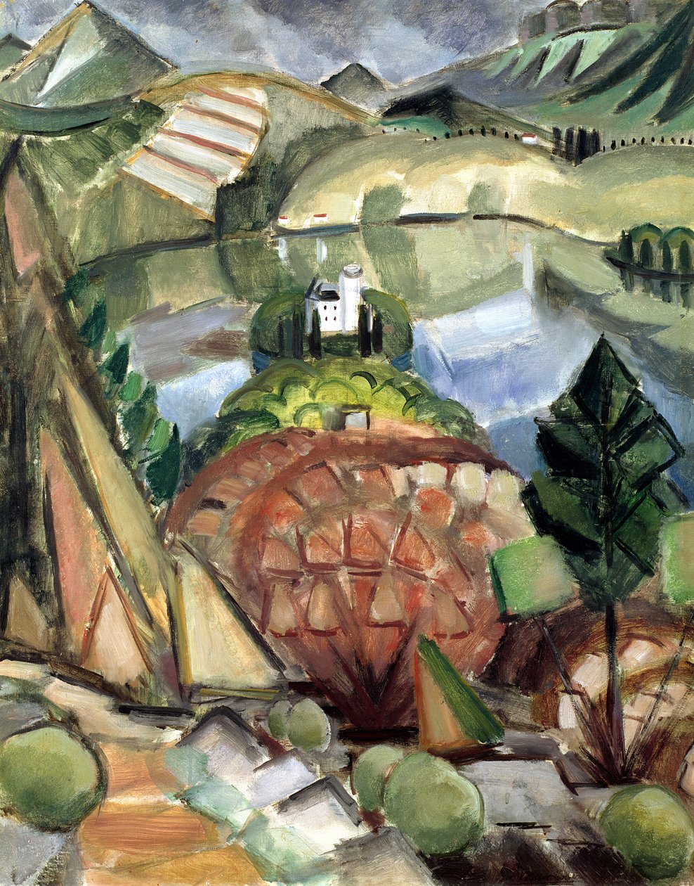 Jezero od Henri Victor Gabriel Le Fauconnier