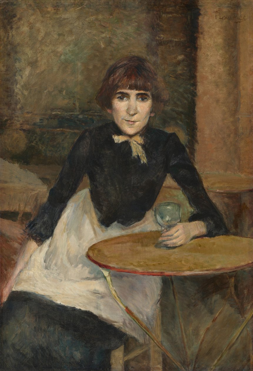 U Bastily (Jeanne Wenz) od Henri de Toulouse-Lautrec