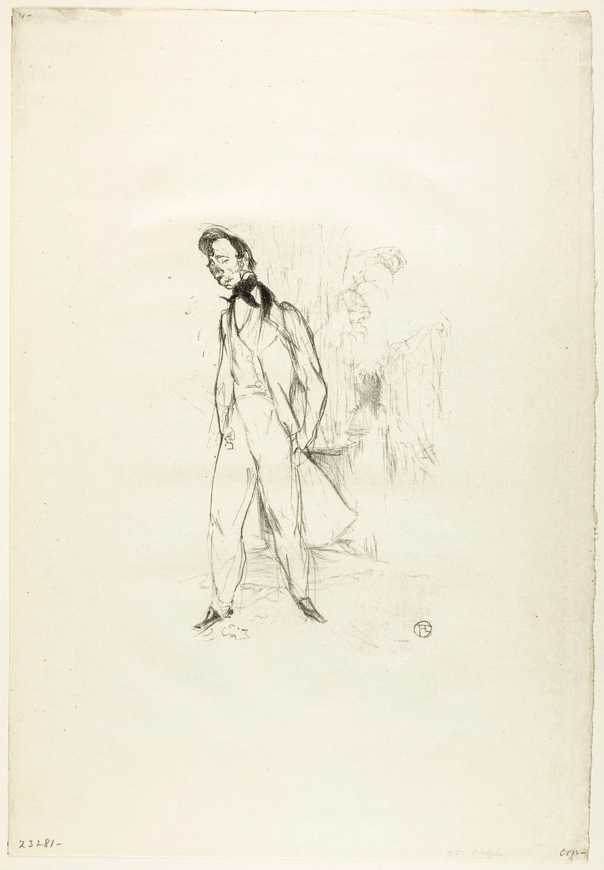 Adolphe aneb Mladý smutný muž od Henri de Toulouse-Lautrec