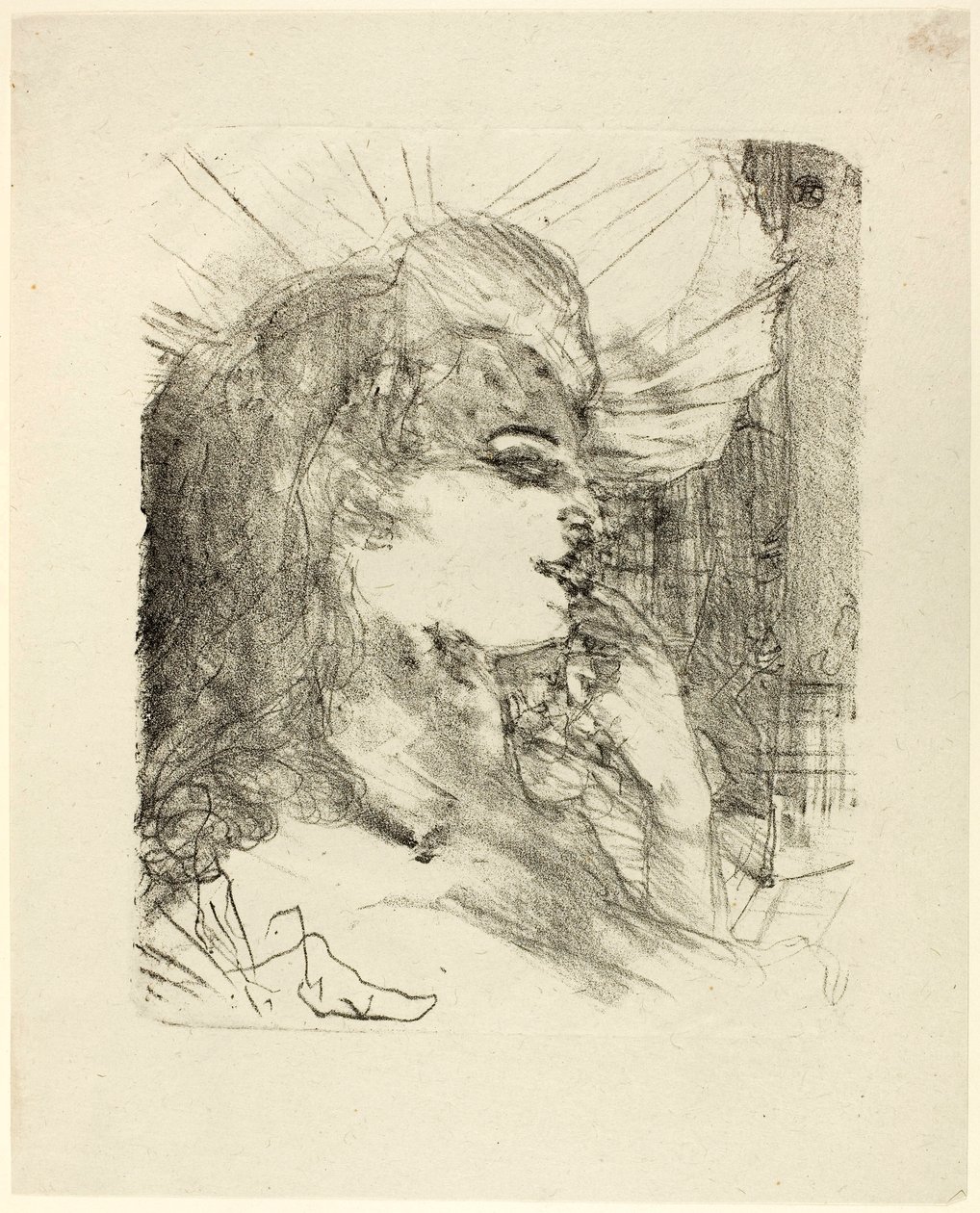 Anna Held, z Treize Lithographies od Henri de Toulouse-Lautrec