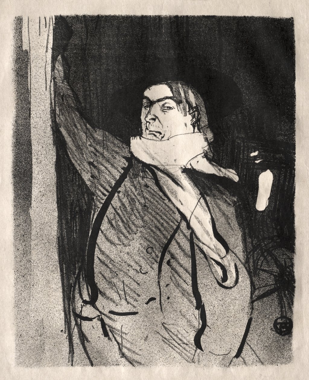 Aristide Bruant od Henri de Toulouse-Lautrec