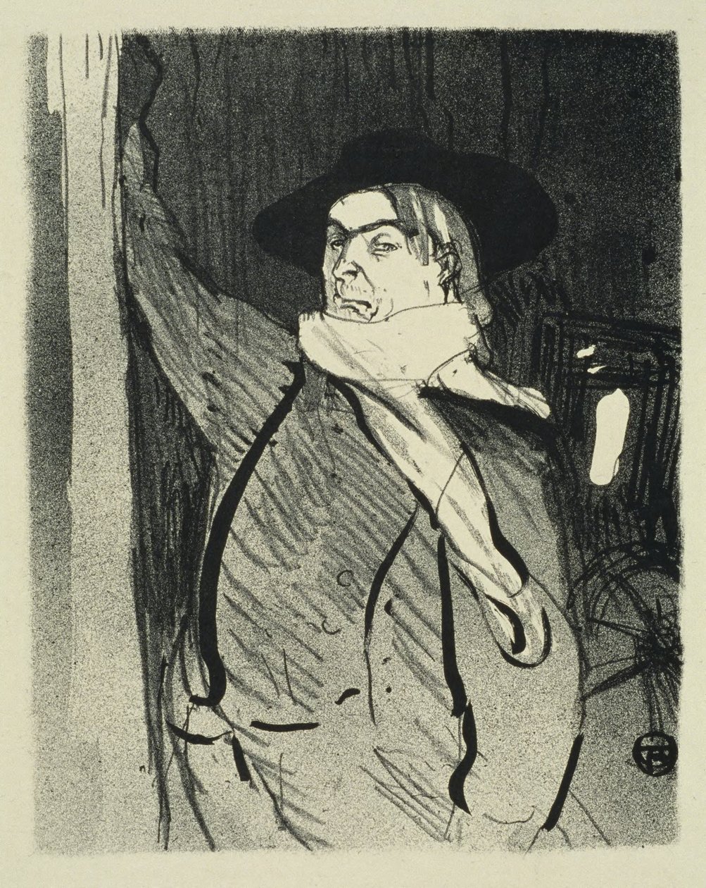 Aristide Bruant od Henri de Toulouse-Lautrec