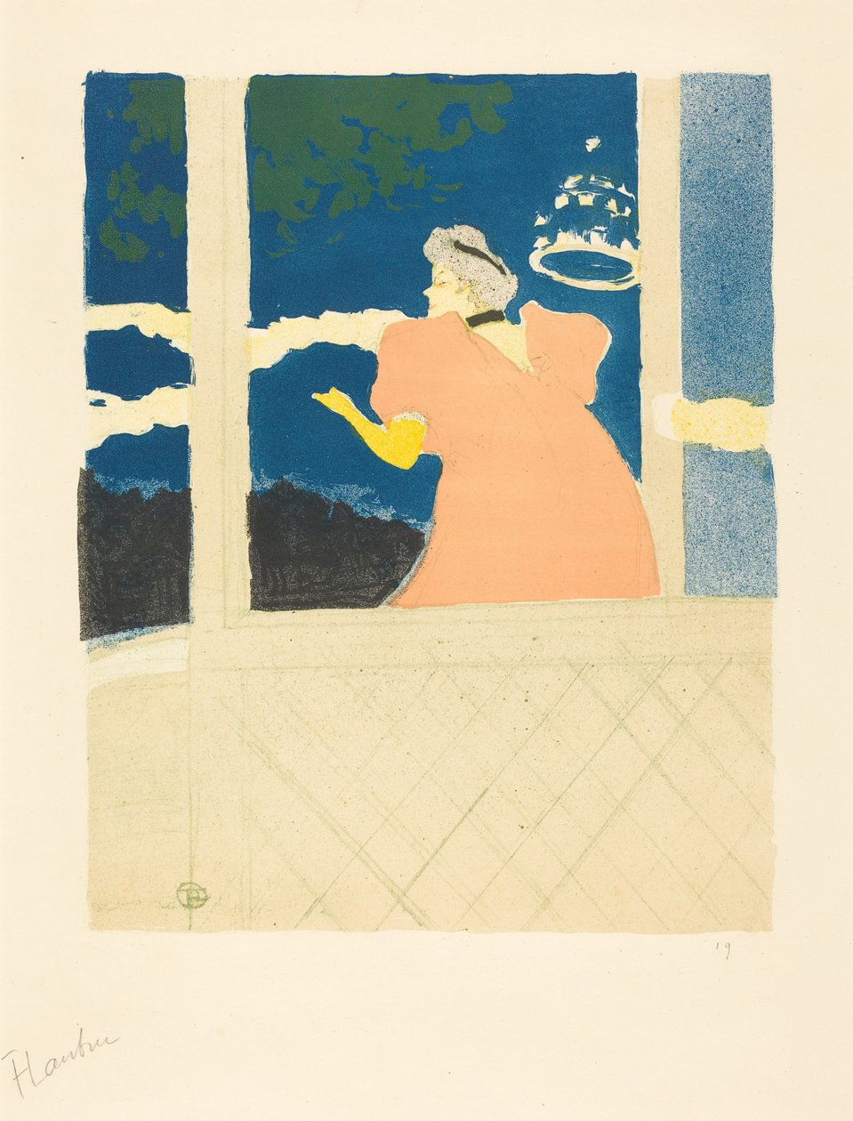 V Ambassadeurs od Henri de Toulouse-Lautrec
