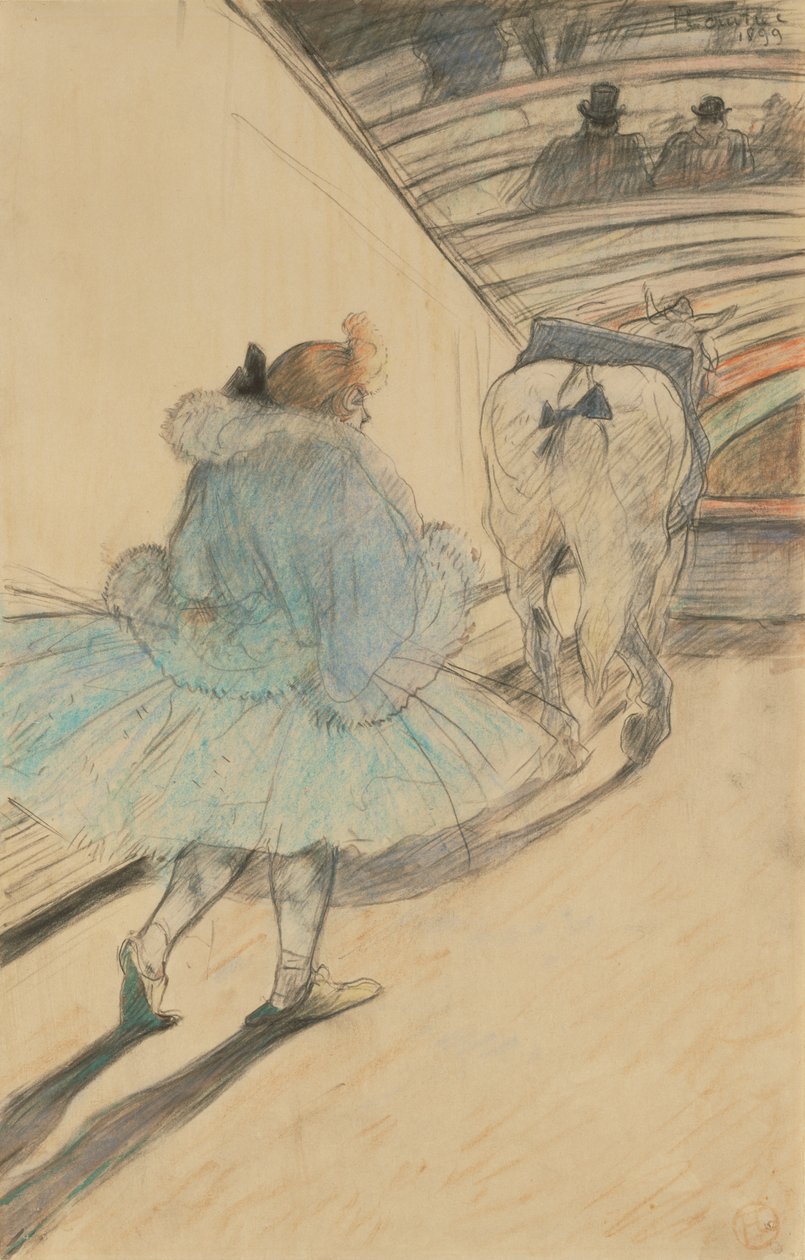 V cirkuse: Vstup do ringu od Henri de Toulouse Lautrec