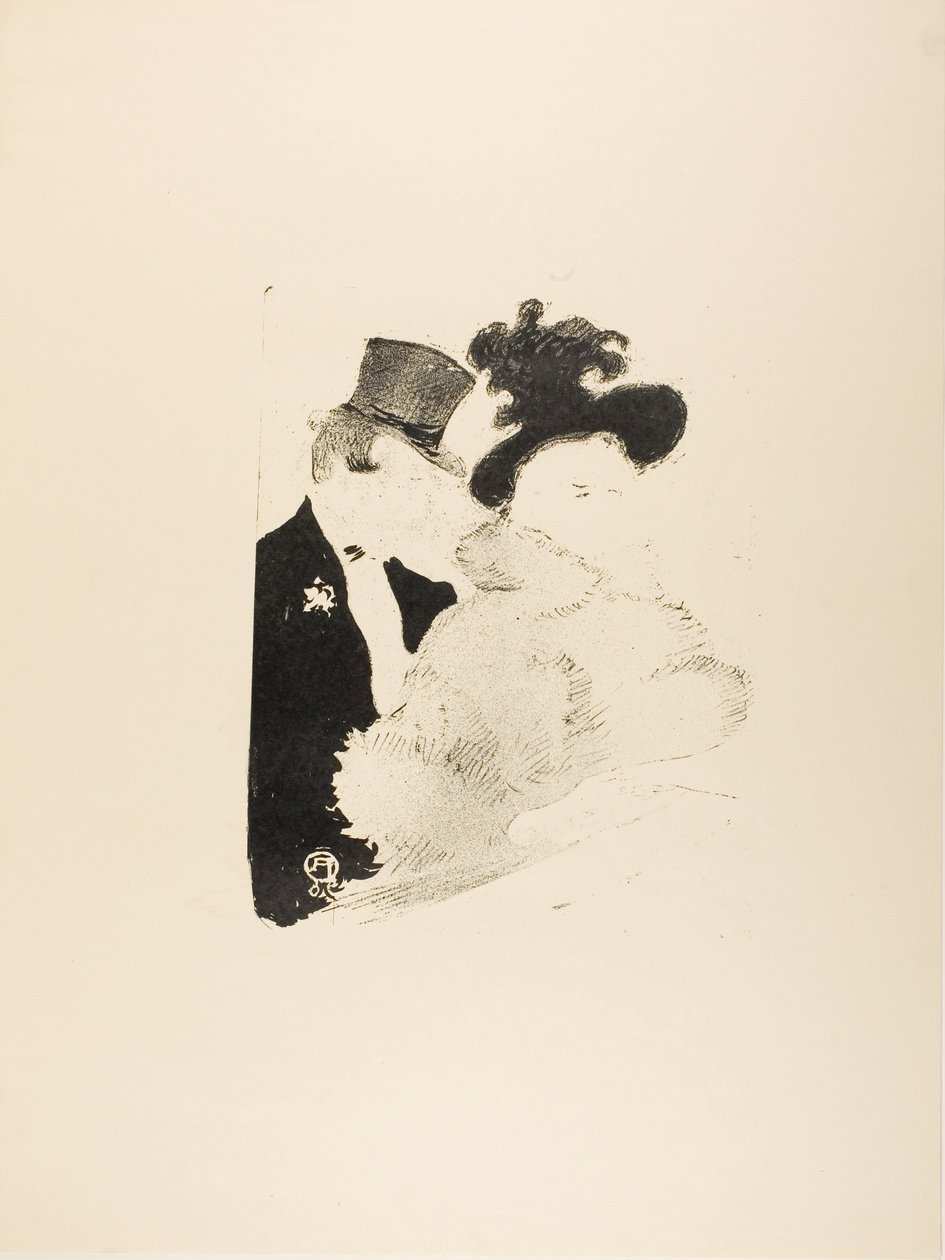 Na Koncertě od Henri de Toulouse-Lautrec