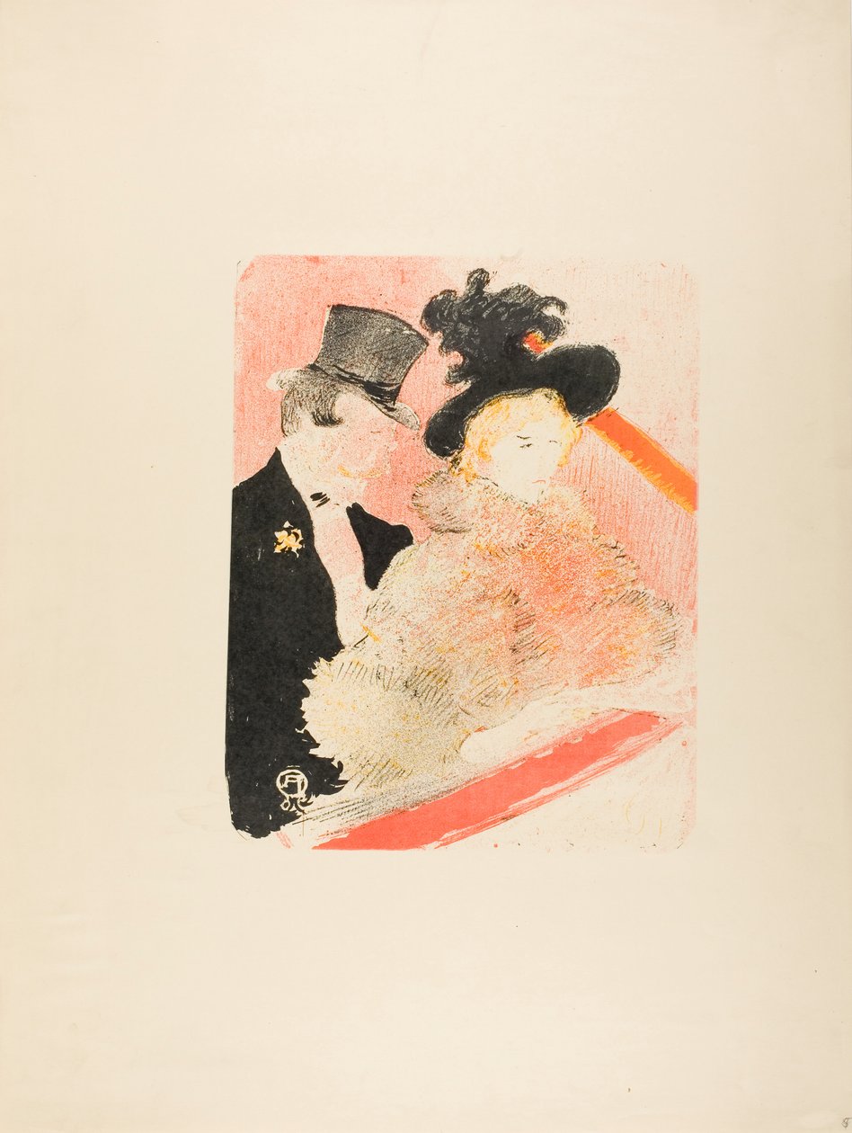 Na Koncertě od Henri de Toulouse-Lautrec