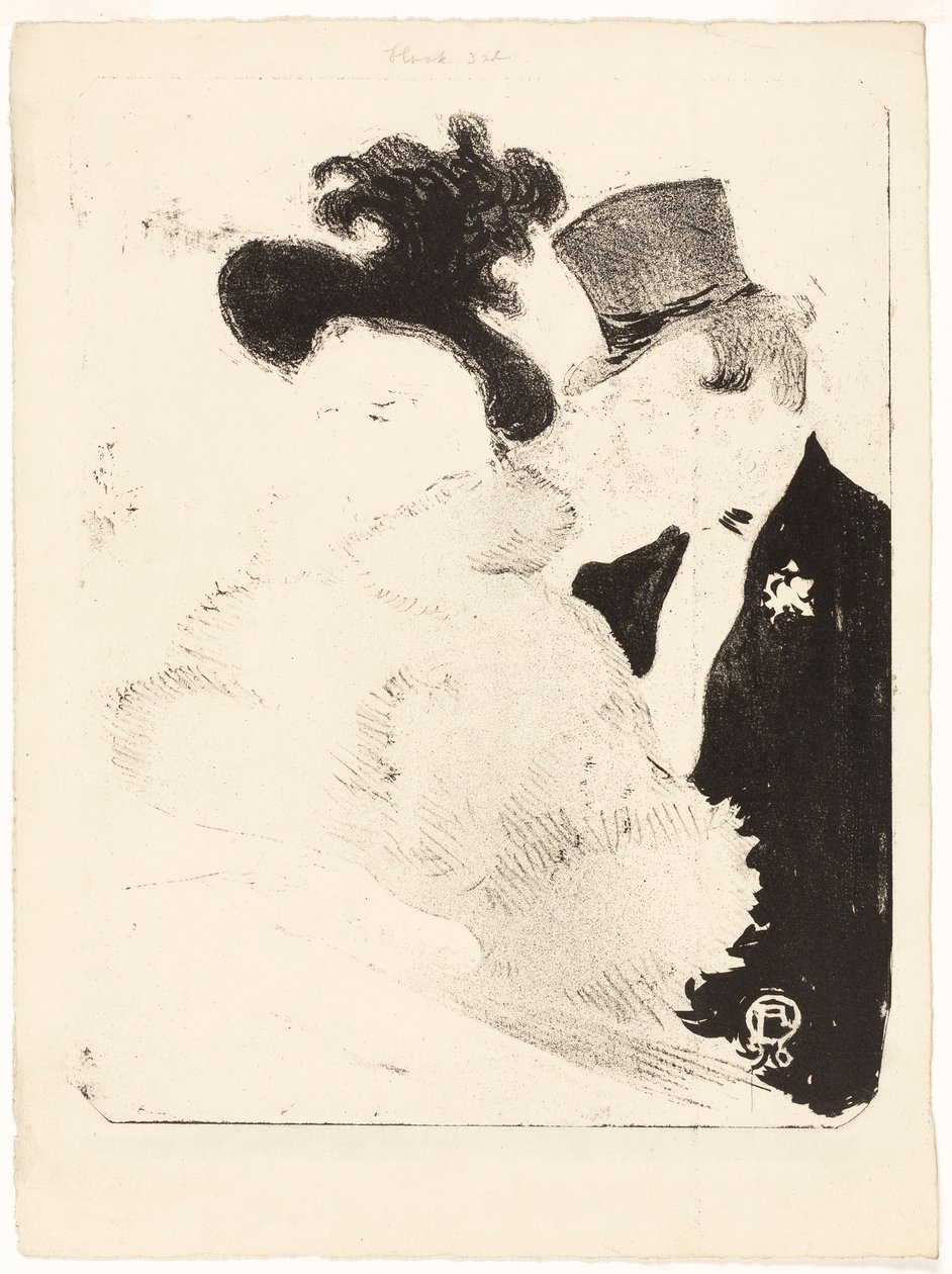 Na Koncertě od Henri de Toulouse-Lautrec