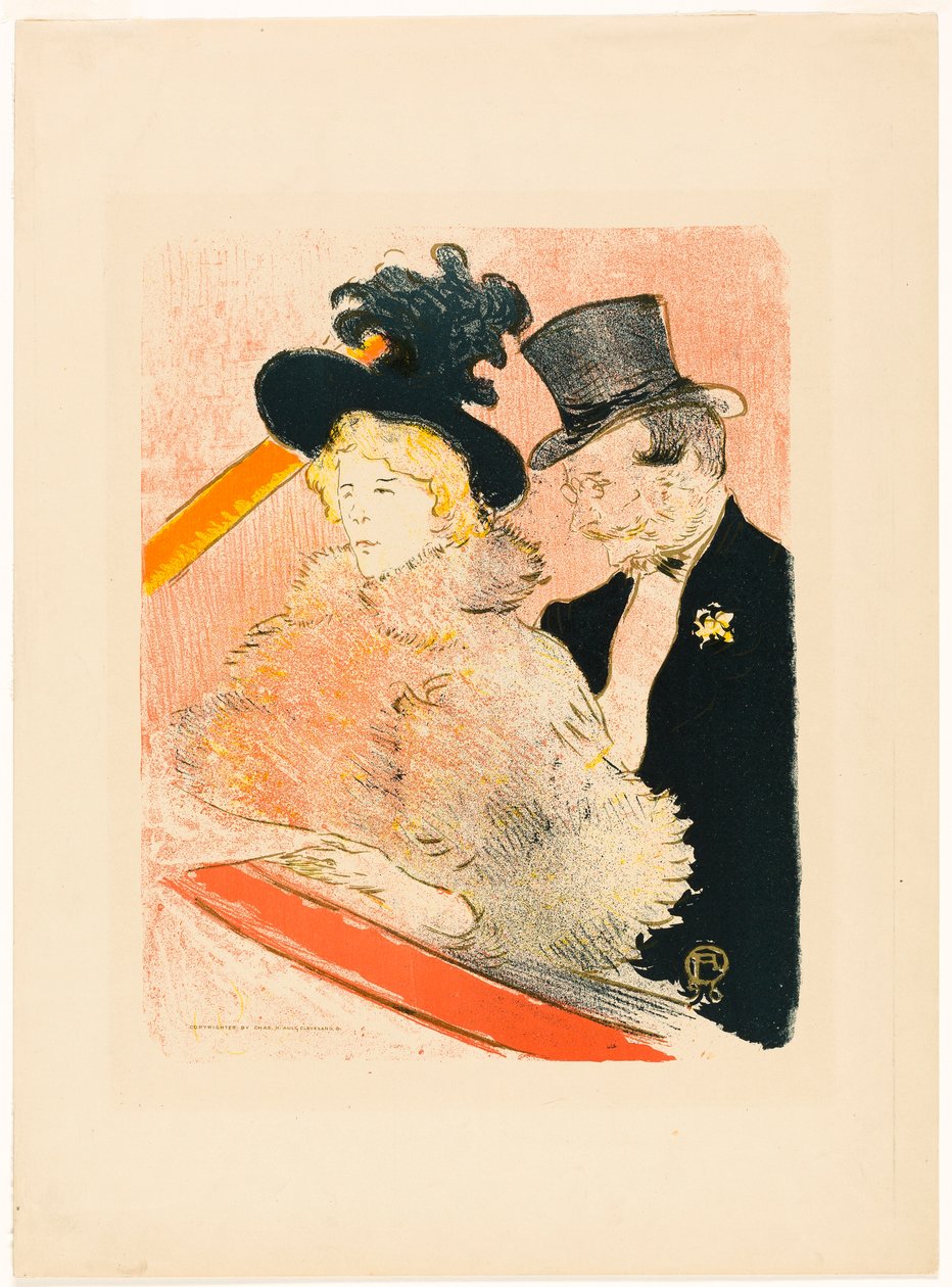 Na Koncertě od Henri de Toulouse-Lautrec