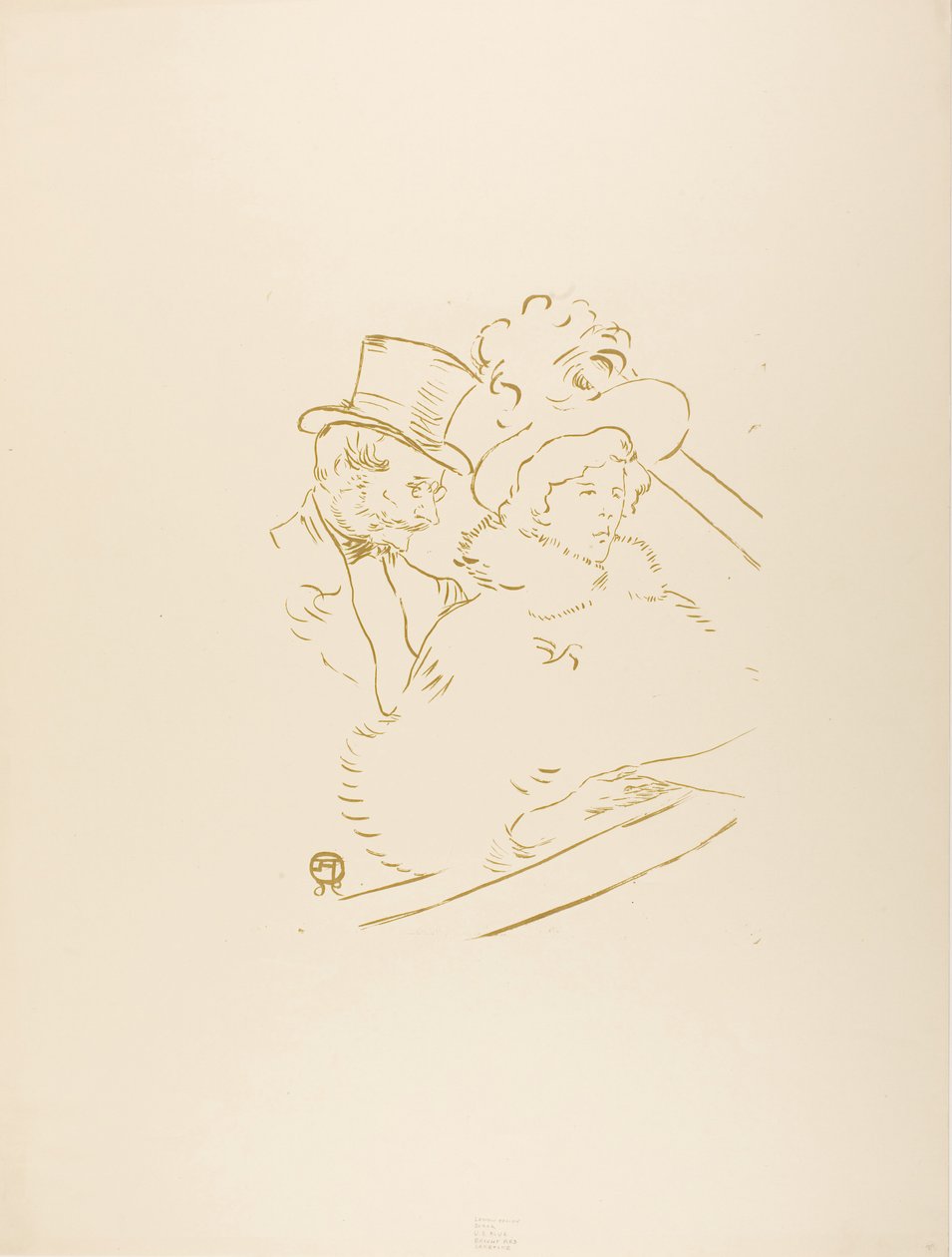 Na Koncertě od Henri de Toulouse-Lautrec