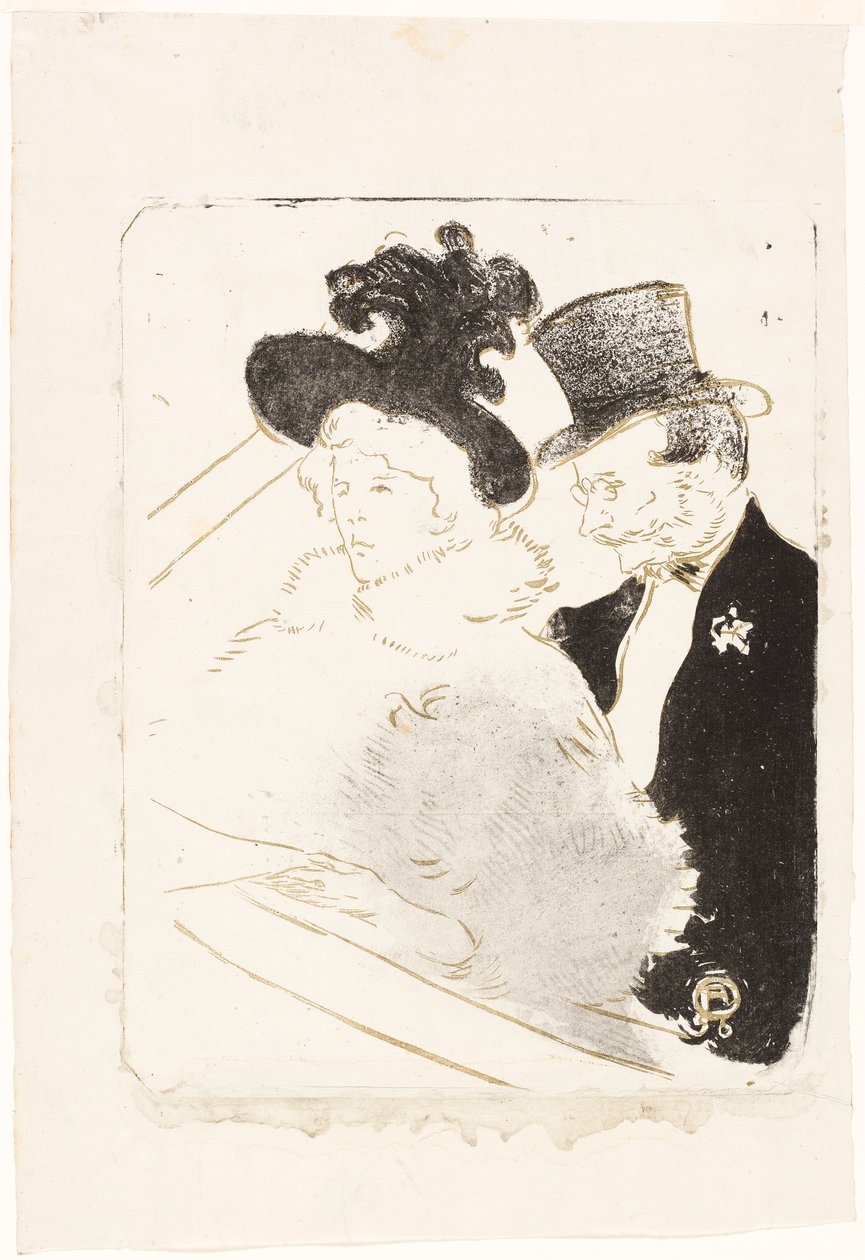Na Koncertě od Henri de Toulouse-Lautrec